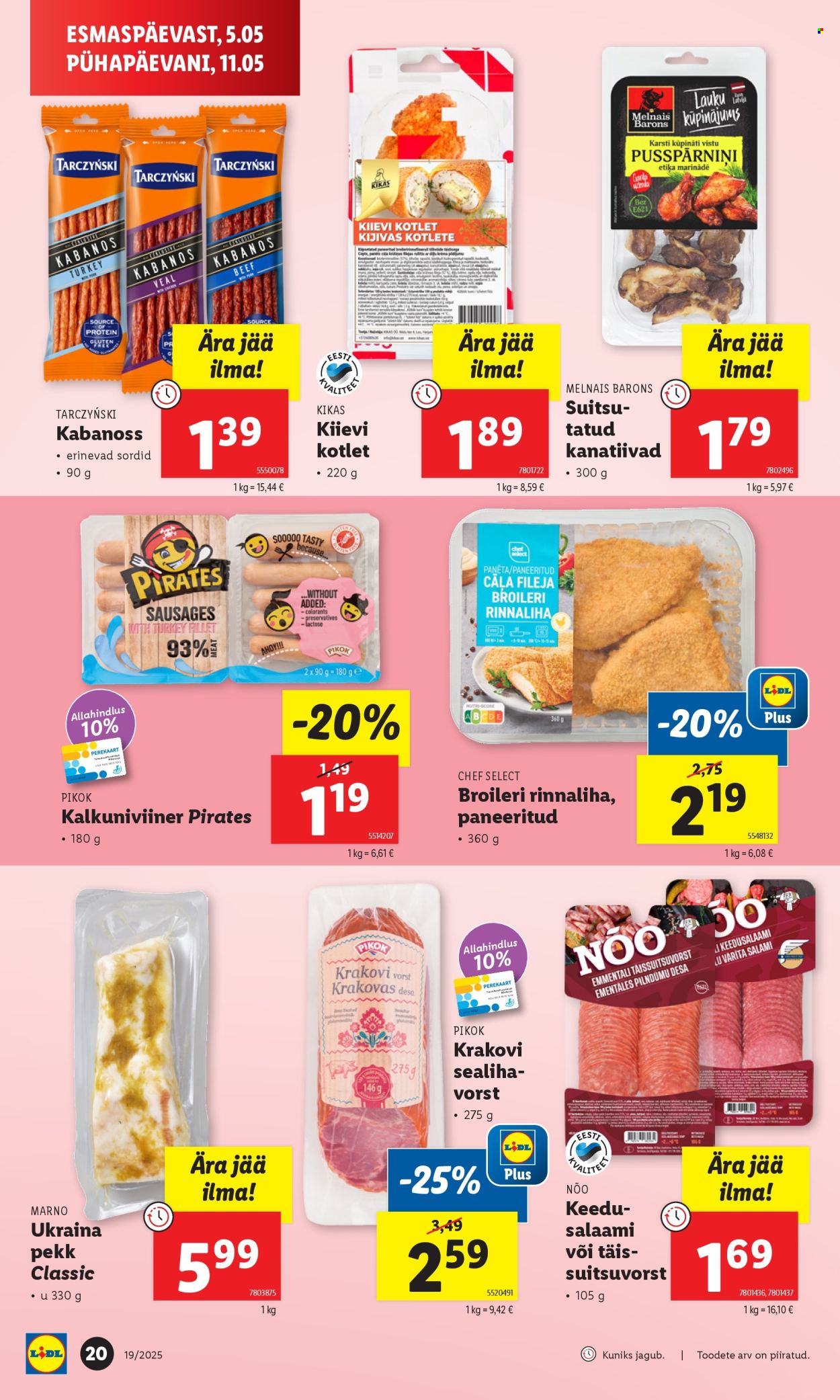 lidl - Lidl kliendileht - Kliendileht (5.05 - 11.05.2025) - page: 20 lidl - Lidl kliendileht - Kliendileht (5.05 - 11.05.2025) - page: 20