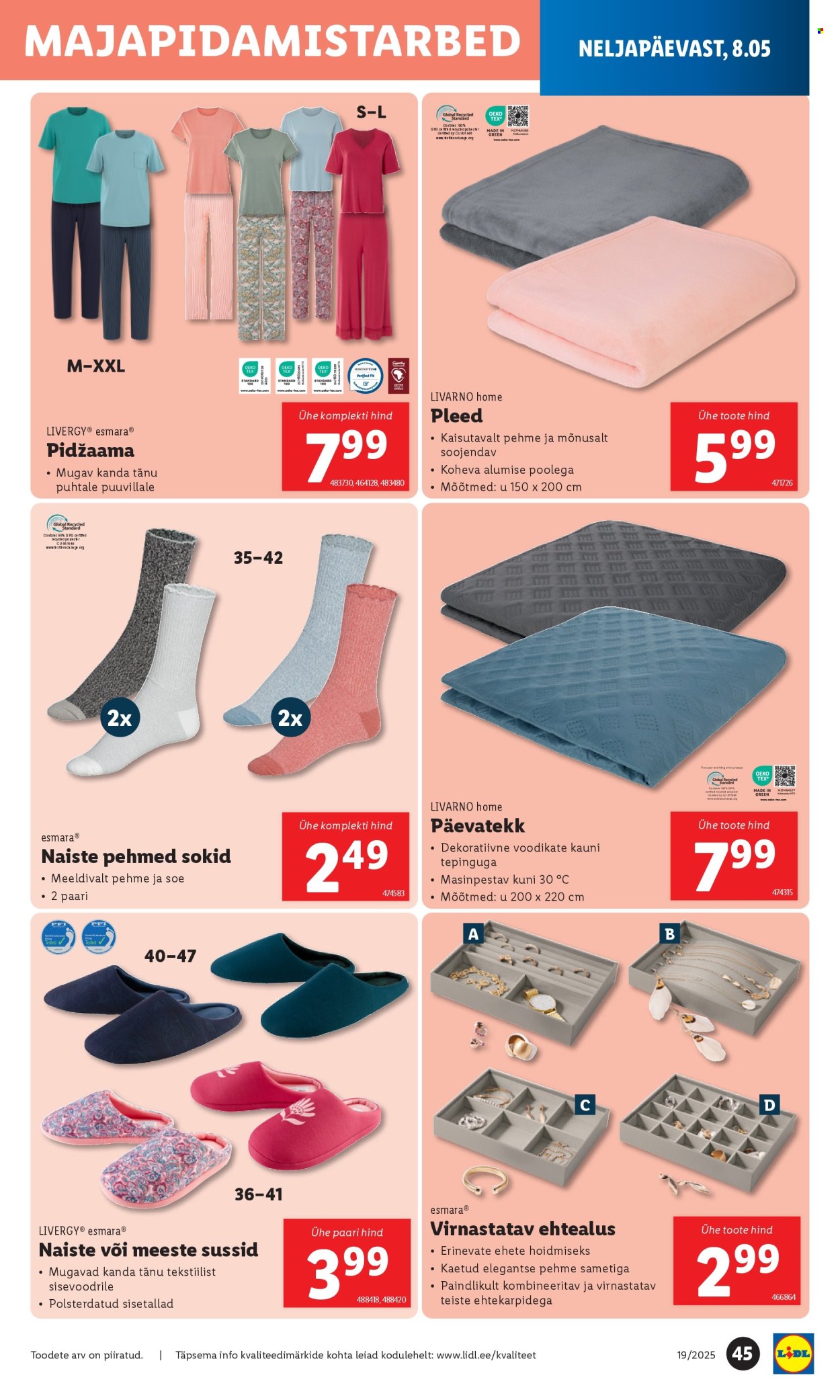 lidl - Lidl kliendileht - Kliendileht (5.05 - 11.05.2025) - page: 45 lidl - Lidl kliendileht - Kliendileht (5.05 - 11.05.2025) - page: 45
