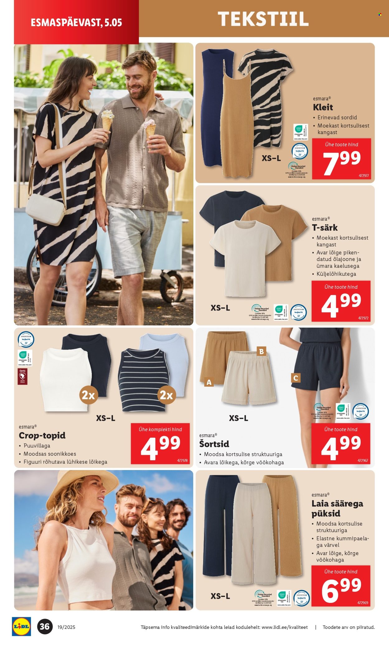 lidl - Lidl kliendileht - Kliendileht (5.05 - 11.05.2025) - page: 36 lidl - Lidl kliendileht - Kliendileht (5.05 - 11.05.2025) - page: 36