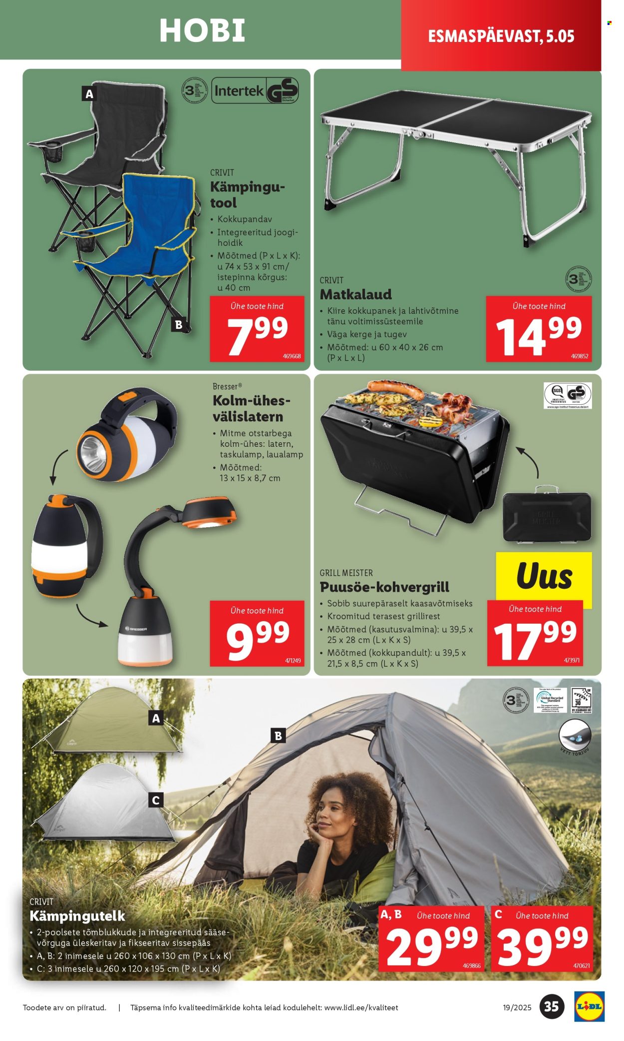lidl - Lidl kliendileht - Kliendileht (5.05 - 11.05.2025) - page: 35 lidl - Lidl kliendileht - Kliendileht (5.05 - 11.05.2025) - page: 35