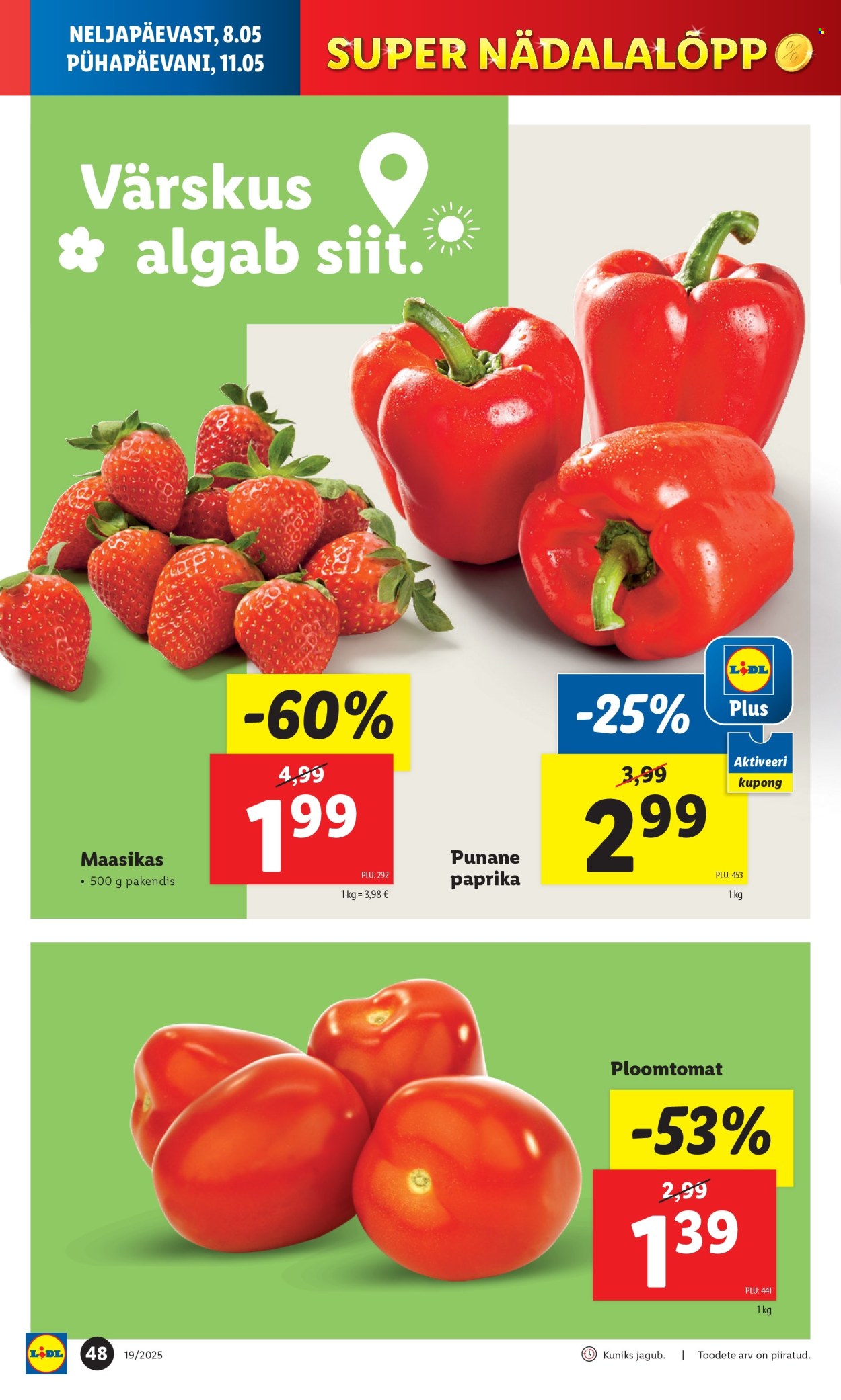 lidl - Lidl kliendileht - Kliendileht (5.05 - 11.05.2025) - page: 48 lidl - Lidl kliendileht - Kliendileht (5.05 - 11.05.2025) - page: 48