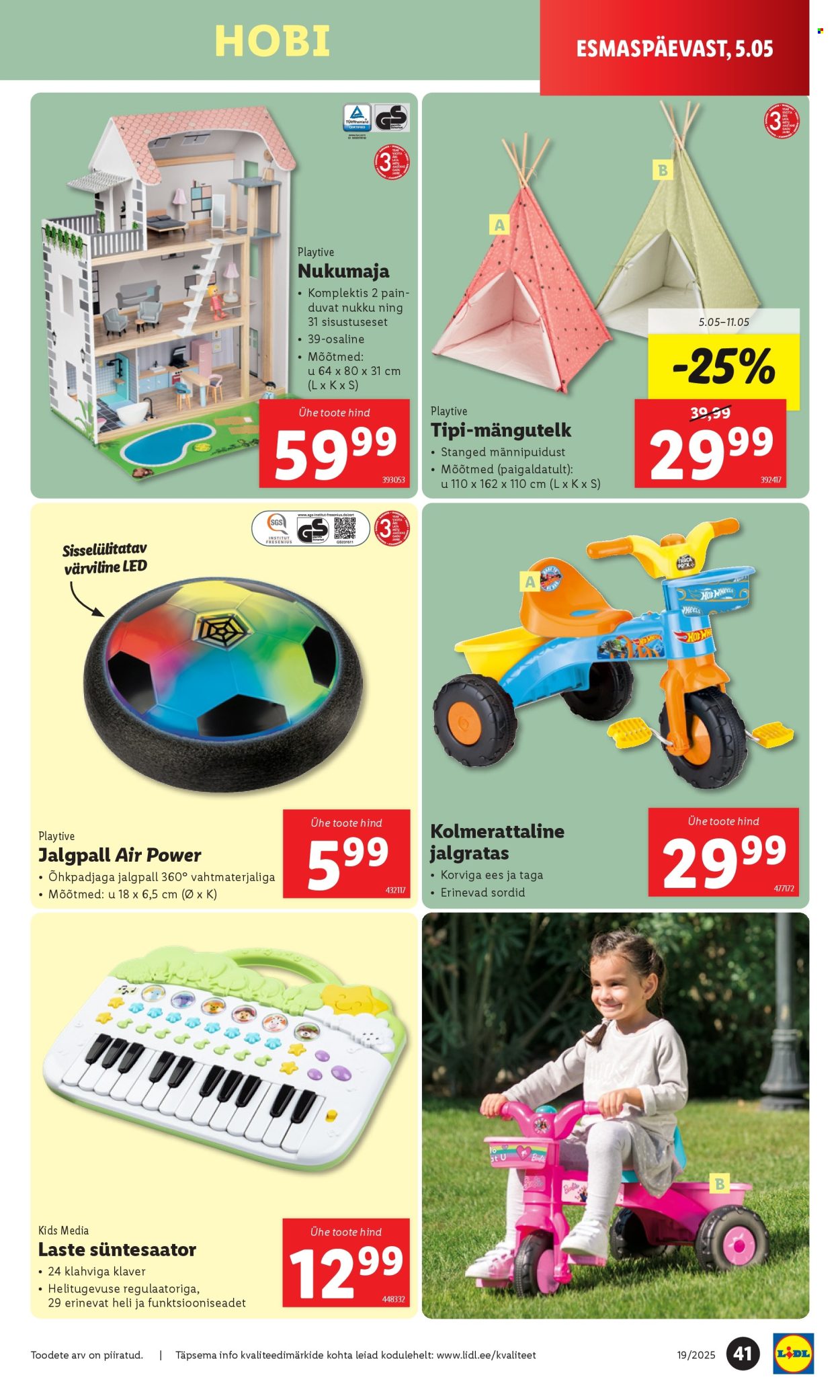 lidl - Lidl kliendileht - Kliendileht (5.05 - 11.05.2025) - page: 41 lidl - Lidl kliendileht - Kliendileht (5.05 - 11.05.2025) - page: 41