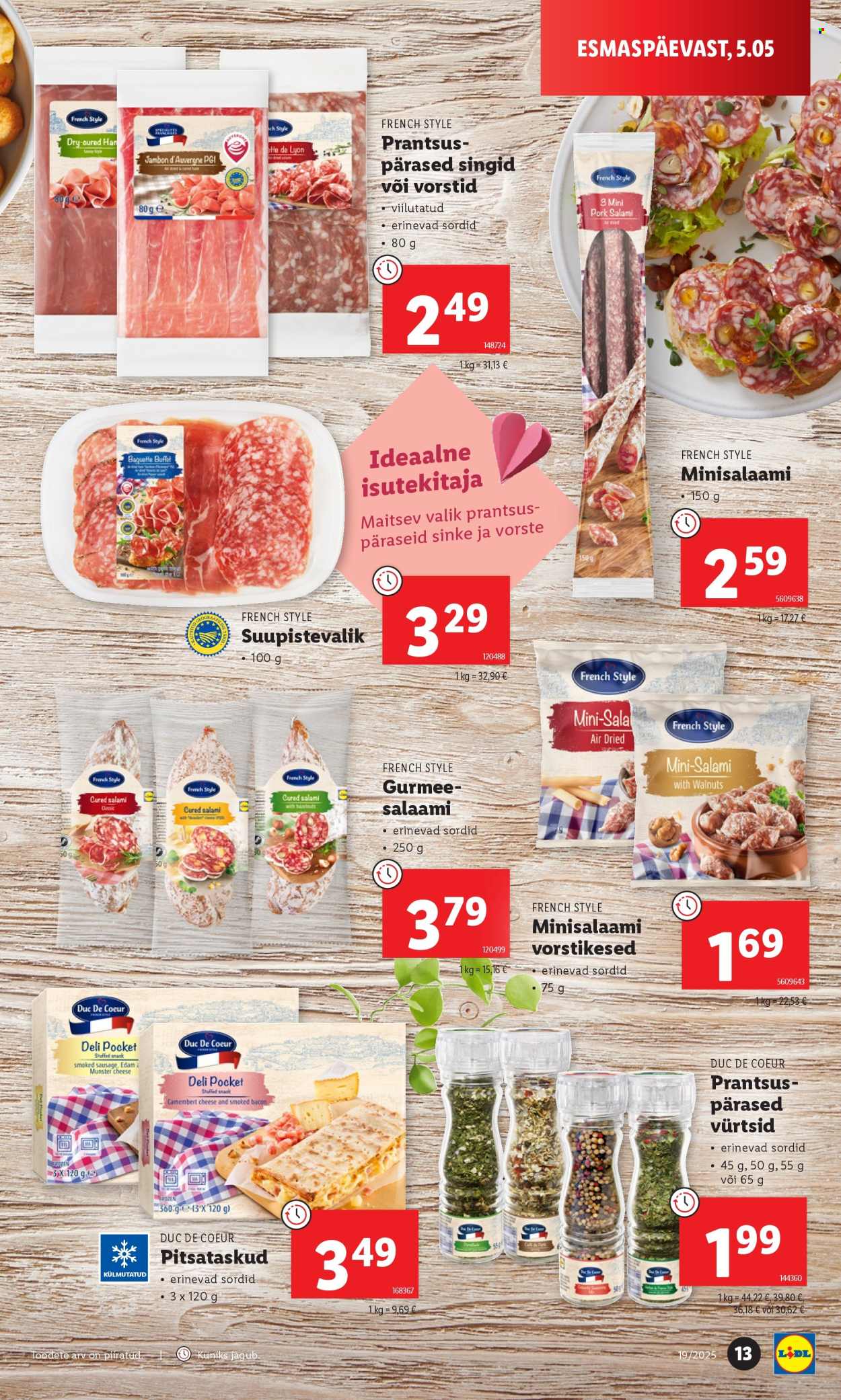 lidl - Lidl kliendileht - Kliendileht (5.05 - 11.05.2025) - page: 13 lidl - Lidl kliendileht - Kliendileht (5.05 - 11.05.2025) - page: 13