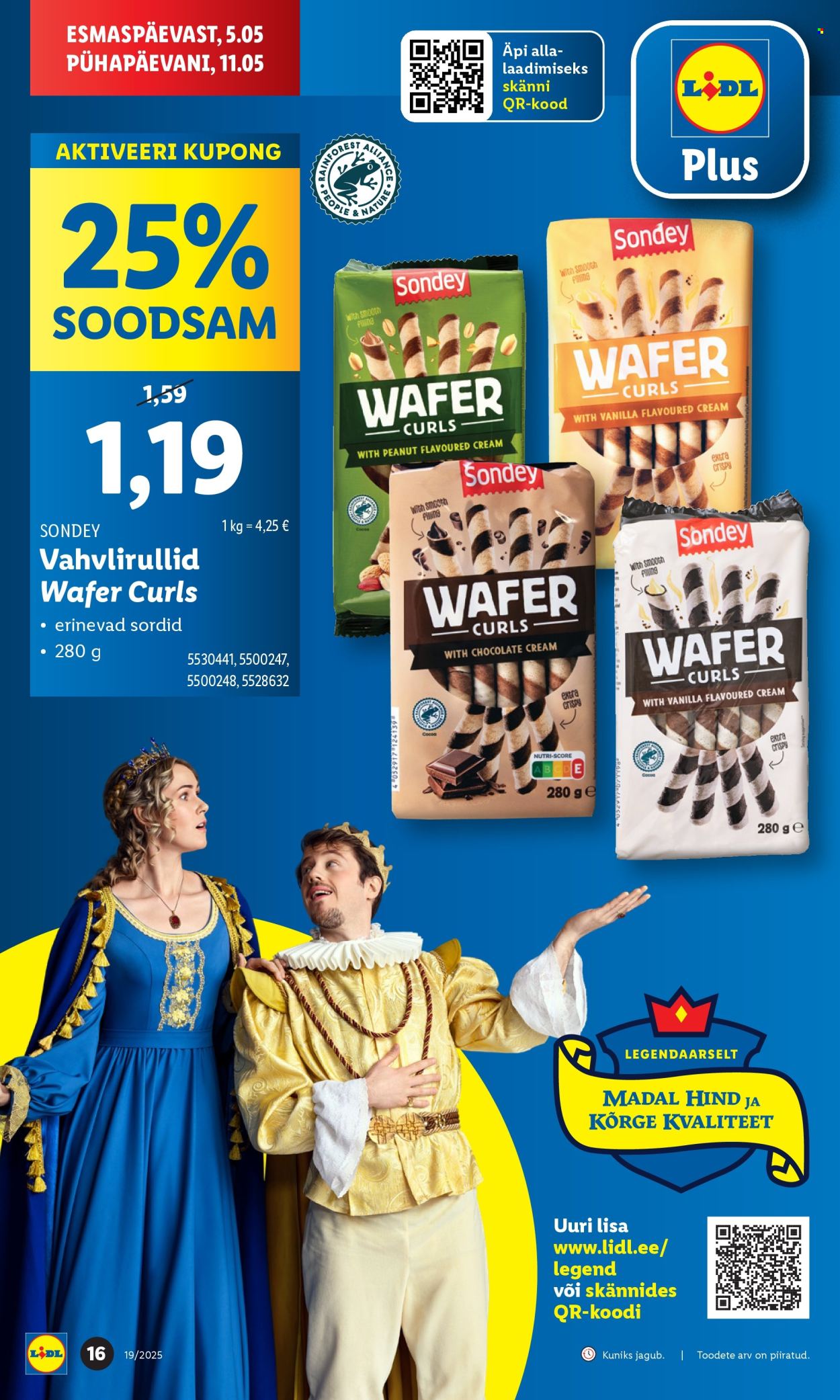 lidl - Lidl kliendileht - Kliendileht (5.05 - 11.05.2025) - page: 16 lidl - Lidl kliendileht - Kliendileht (5.05 - 11.05.2025) - page: 16