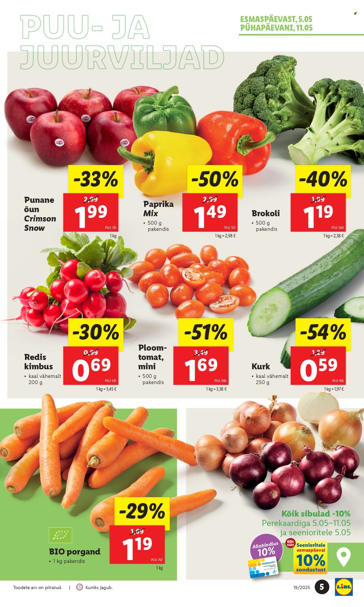 lidl - Lidl kliendileht - Kliendileht (5.05 - 11.05.2025) - page: 5 lidl - Lidl kliendileht - Kliendileht (5.05 - 11.05.2025) - page: 5