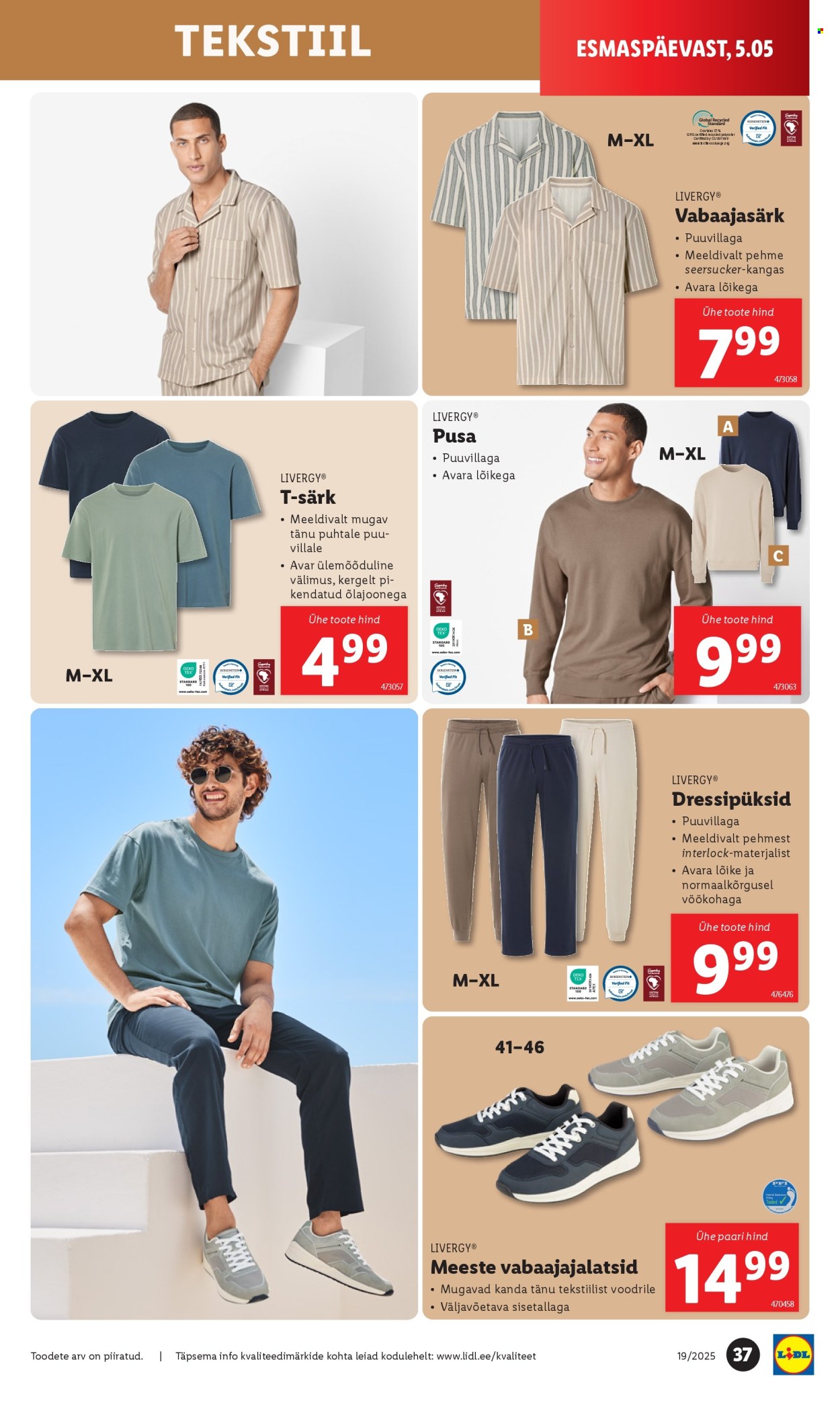 lidl - Lidl kliendileht - Kliendileht (5.05 - 11.05.2025) - page: 37 lidl - Lidl kliendileht - Kliendileht (5.05 - 11.05.2025) - page: 37