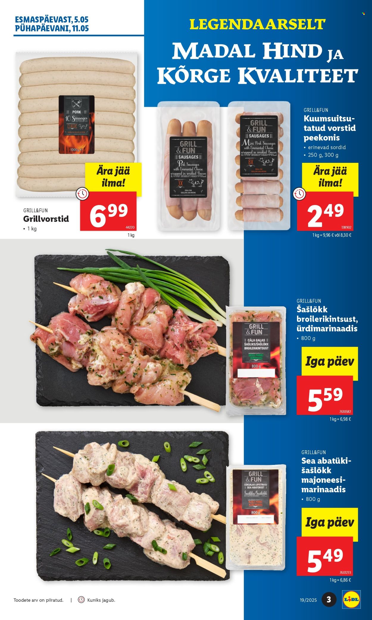 lidl - Lidl kliendileht - Kliendileht (5.05 - 11.05.2025) - page: 3 lidl - Lidl kliendileht - Kliendileht (5.05 - 11.05.2025) - page: 3