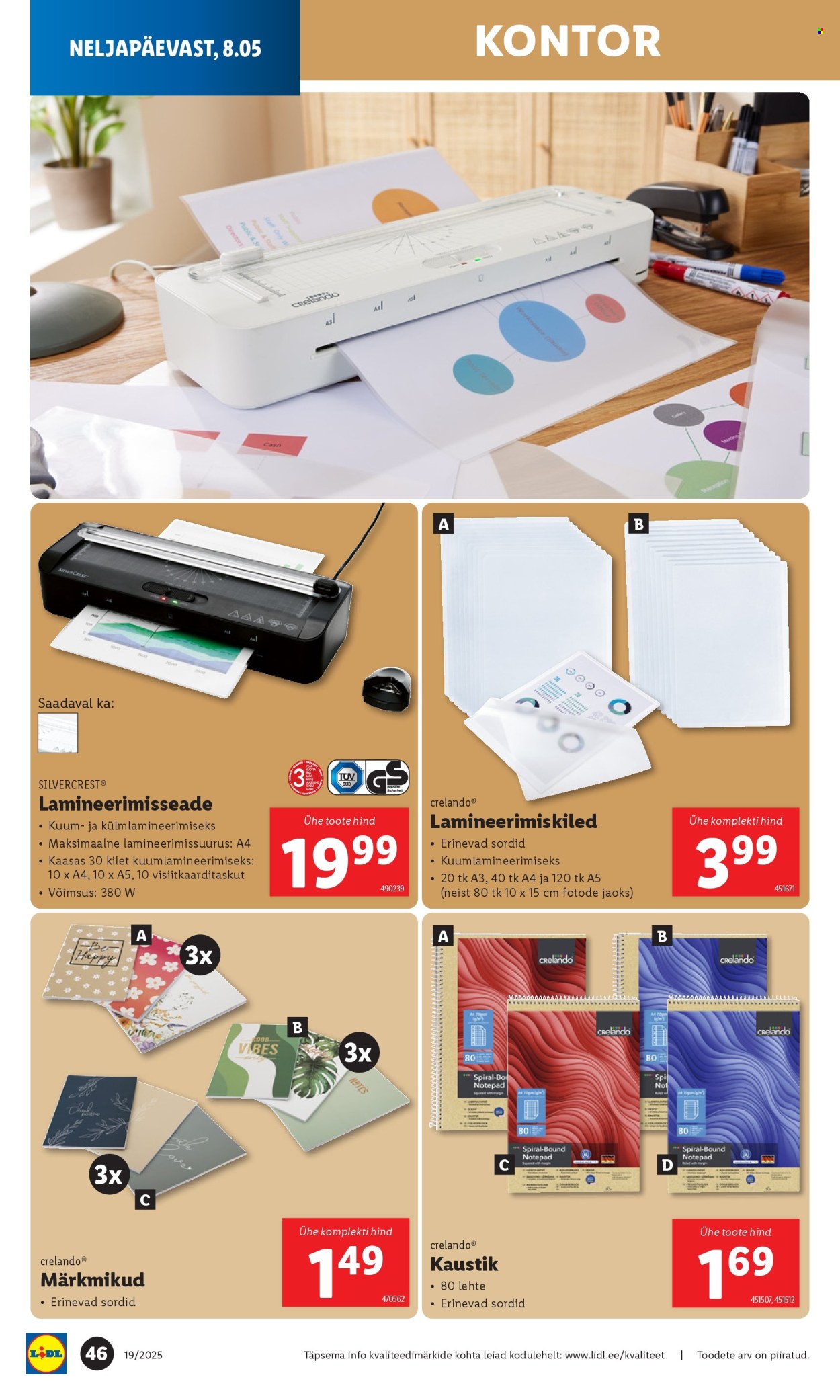 lidl - Lidl kliendileht - Kliendileht (5.05 - 11.05.2025) - page: 46 lidl - Lidl kliendileht - Kliendileht (5.05 - 11.05.2025) - page: 46