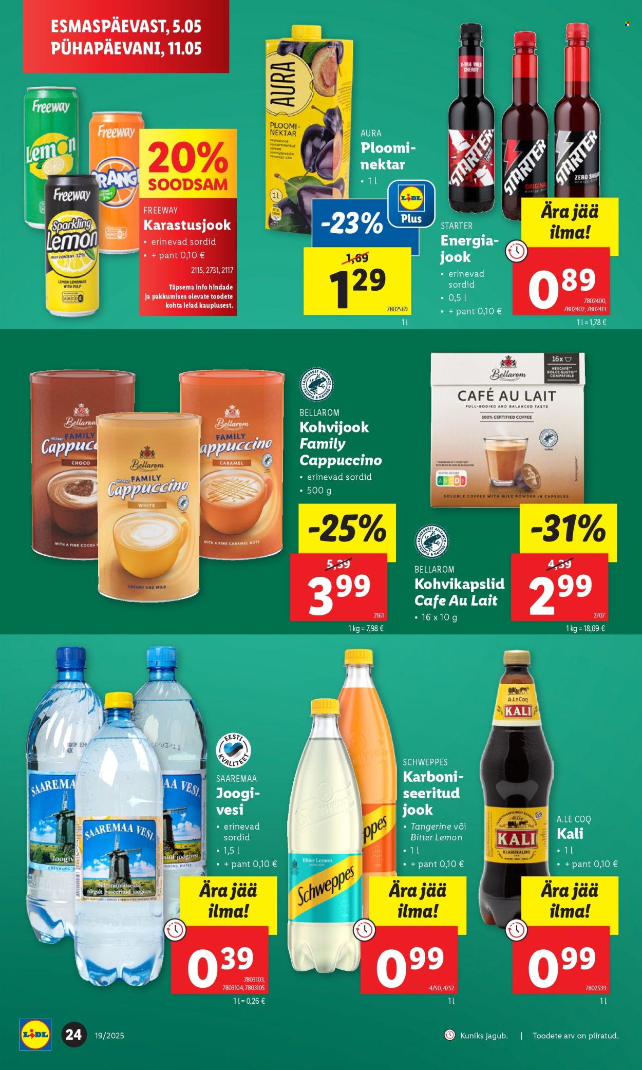 lidl - Lidl kliendileht - Kliendileht (5.05 - 11.05.2025) - page: 24 lidl - Lidl kliendileht - Kliendileht (5.05 - 11.05.2025) - page: 24