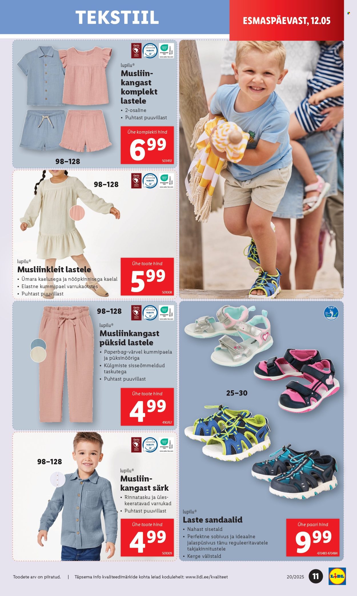 lidl - Lidl kliendileht - Tööstuskaupade pakkumised (12.05 - 18.05.2025) - page: 11
