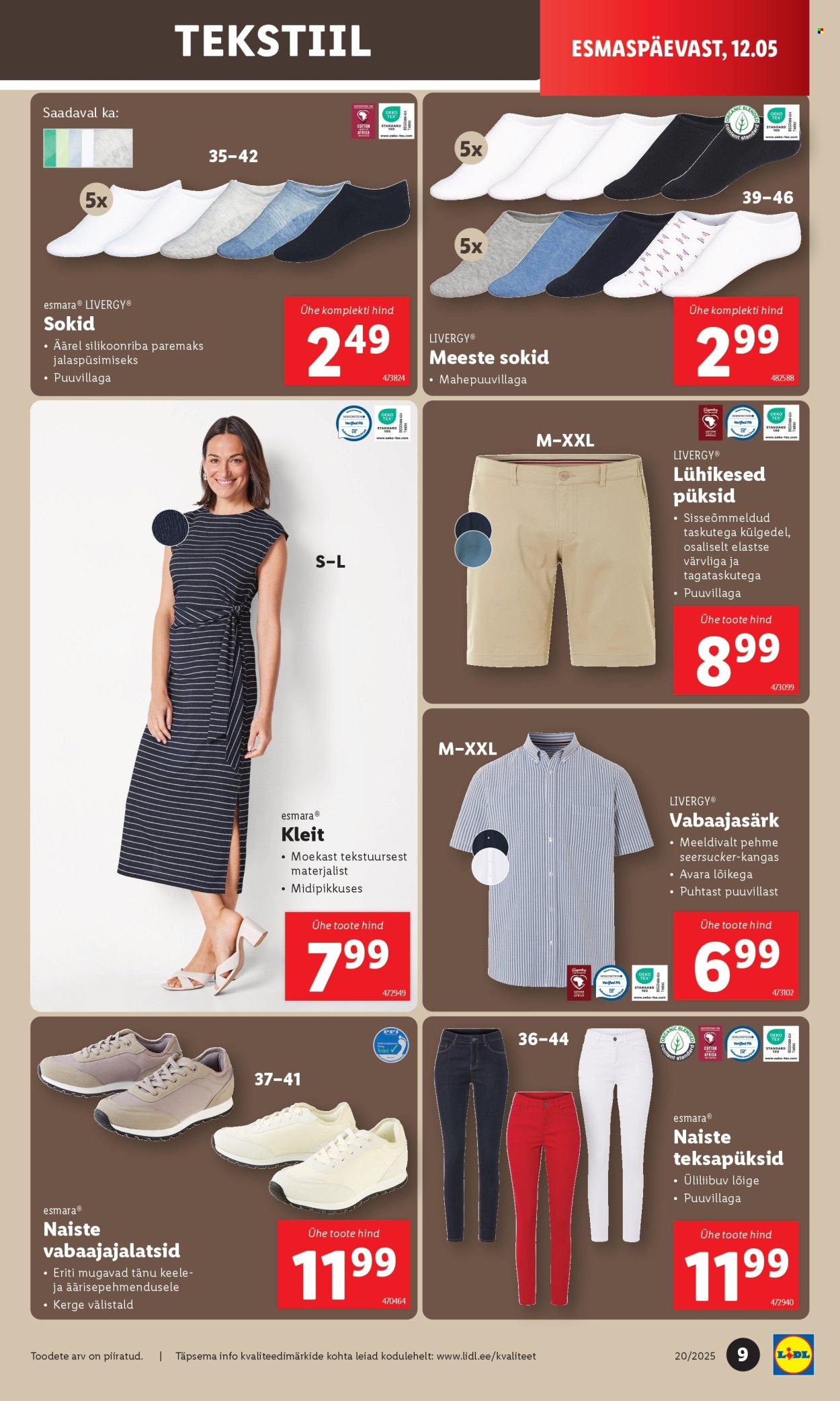 lidl - Lidl kliendileht - Tööstuskaupade pakkumised (12.05 - 18.05.2025) - page: 9