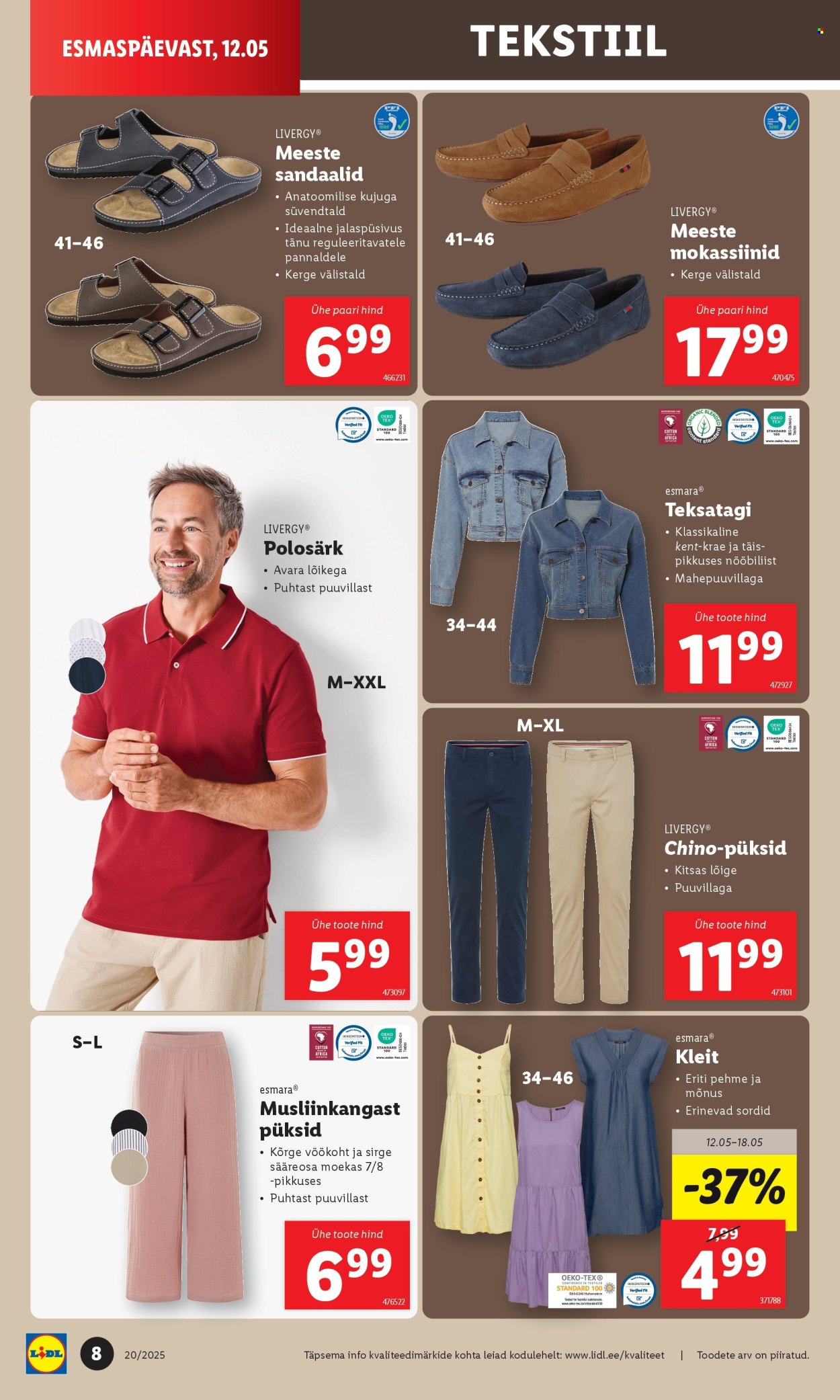 lidl - Lidl kliendileht - Tööstuskaupade pakkumised (12.05 - 18.05.2025) - page: 8