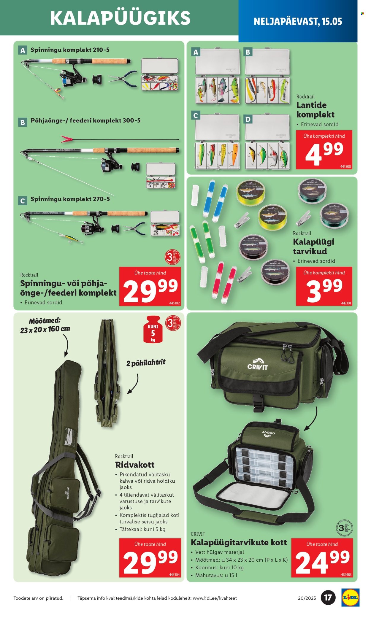 lidl - Lidl kliendileht - Tööstuskaupade pakkumised (12.05 - 18.05.2025) - page: 17