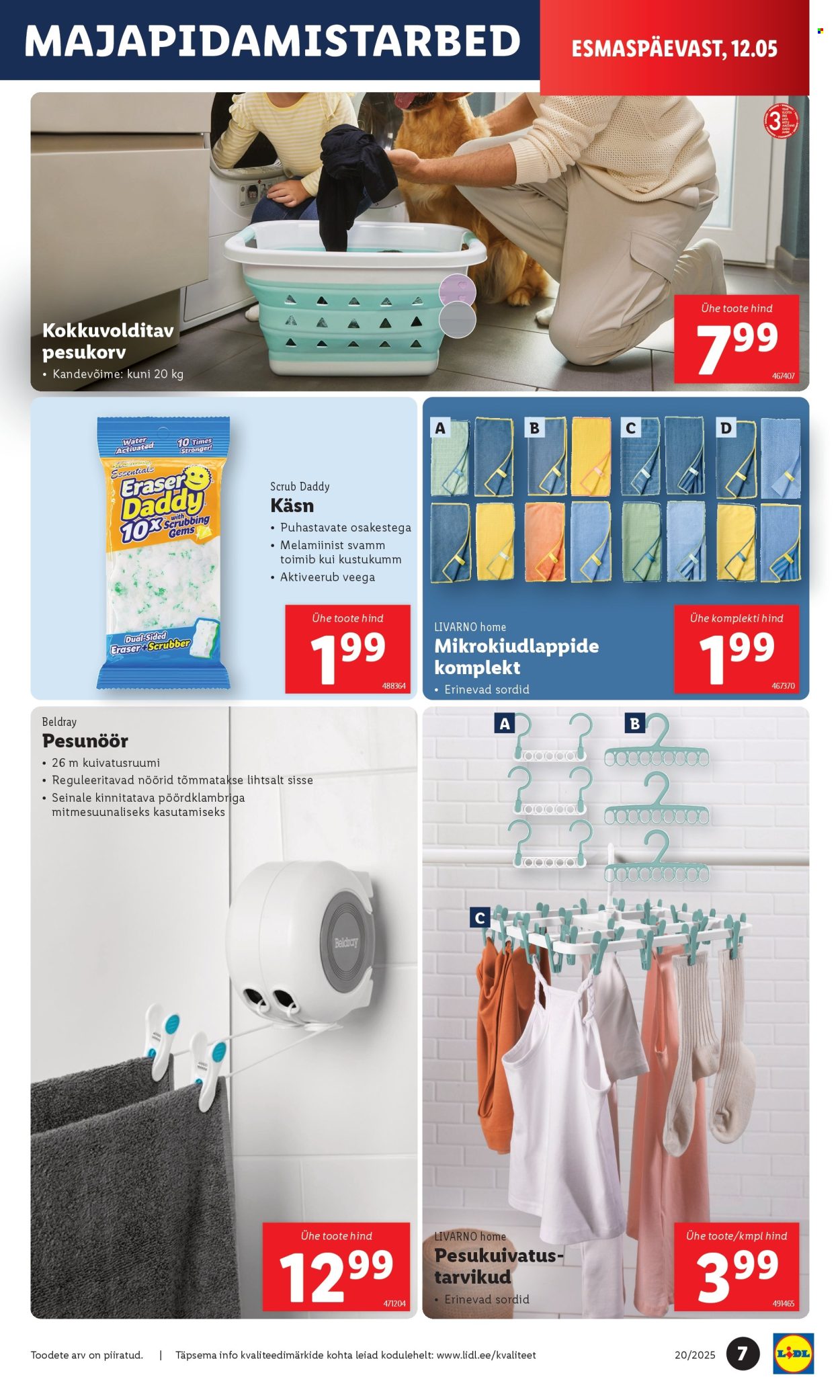 lidl - Lidl kliendileht - Tööstuskaupade pakkumised (12.05 - 18.05.2025) - page: 7