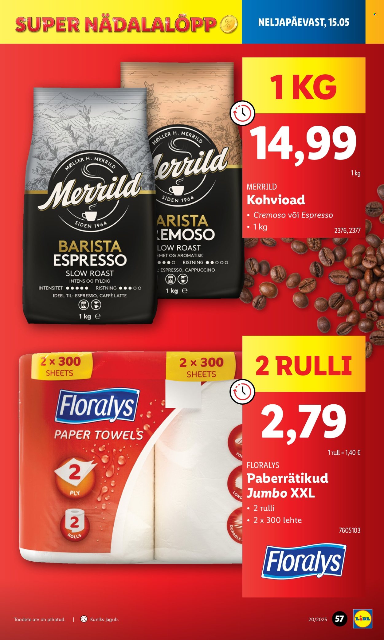 lidl - Lidl kliendileht - kliendileht (12.05 - 18.05.2025) - page: 57 lidl - Lidl kliendileht - kliendileht (12.05 - 18.05.2025) - page: 57