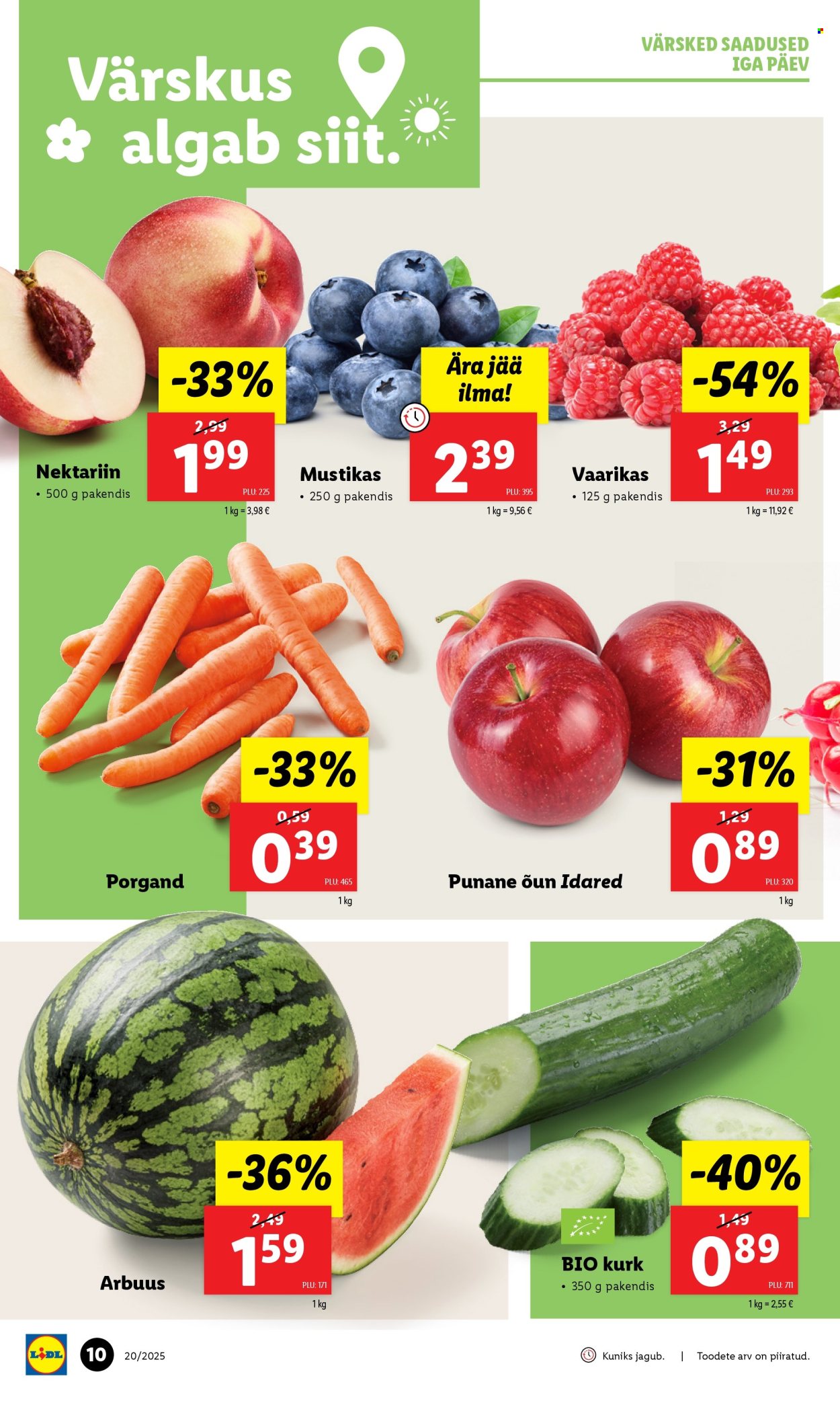 lidl - Lidl kliendileht - Nädalalõpu pakkumised (15.05 - 18.05.2025) - page: 10 lidl - Lidl kliendileht - Nädalalõpu pakkumised (15.05 - 18.05.2025) - page: 10