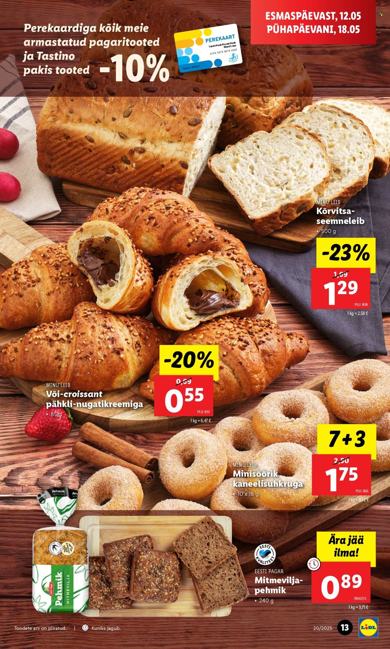 lidl - Lidl kliendileht - Nädalalõpu pakkumised (15.05 - 18.05.2025) - page: 13 lidl - Lidl kliendileht - Nädalalõpu pakkumised (15.05 - 18.05.2025) - page: 13
