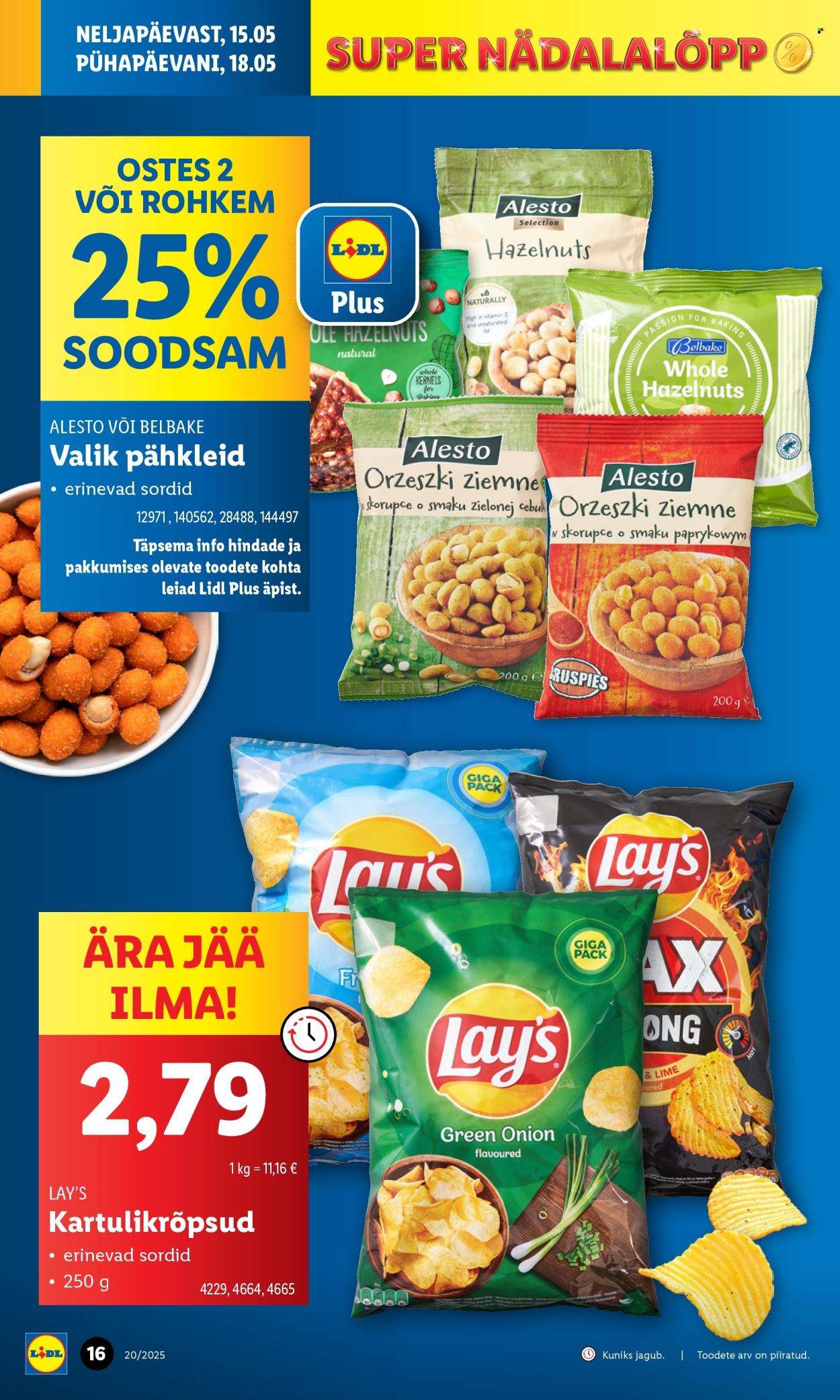 lidl - Lidl kliendileht - Nädalalõpu pakkumised (15.05 - 18.05.2025) - page: 16 lidl - Lidl kliendileht - Nädalalõpu pakkumised (15.05 - 18.05.2025) - page: 16