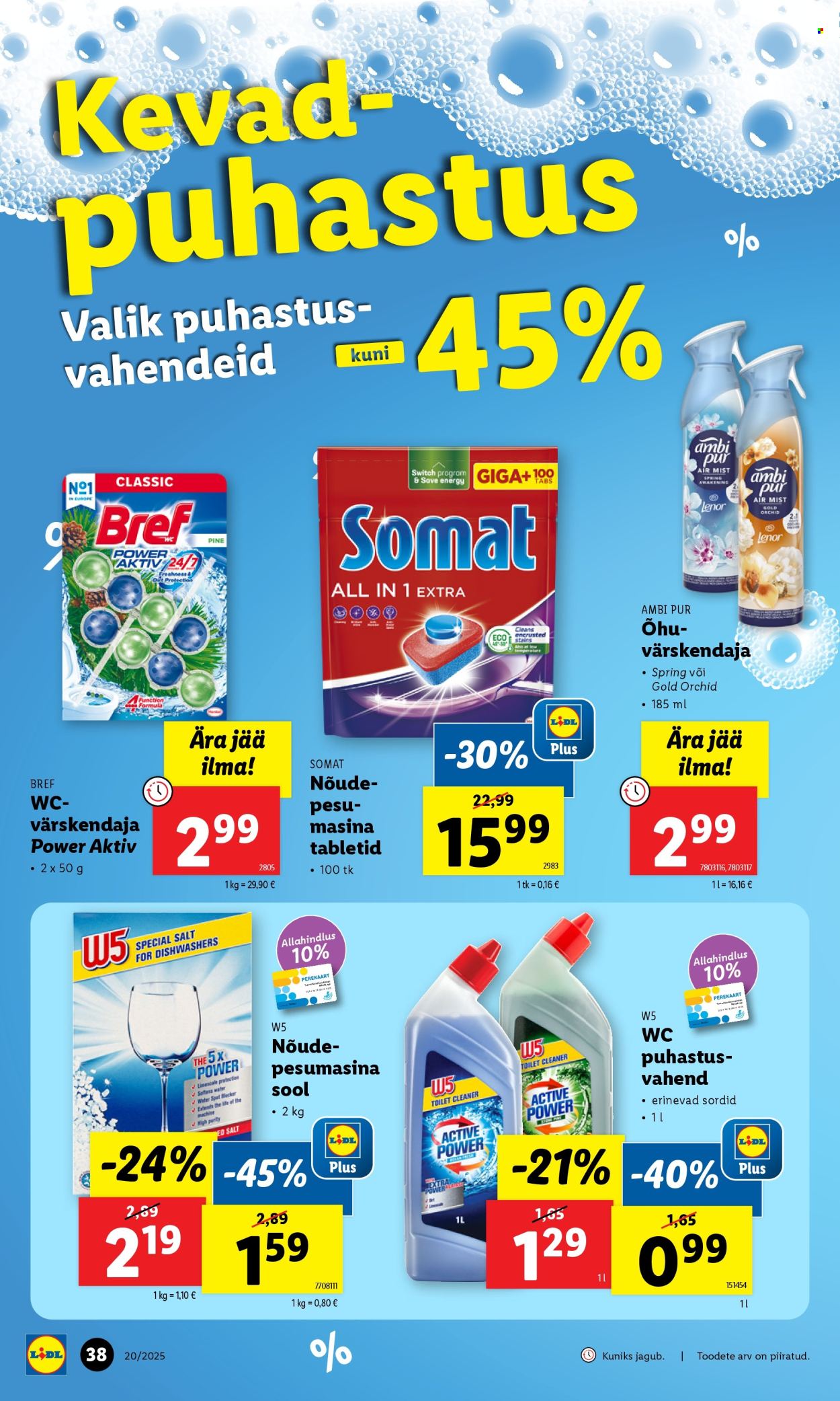 lidl - Lidl kliendileht - Nädalalõpu pakkumised (15.05 - 18.05.2025) - page: 38 lidl - Lidl kliendileht - Nädalalõpu pakkumised (15.05 - 18.05.2025) - page: 38
