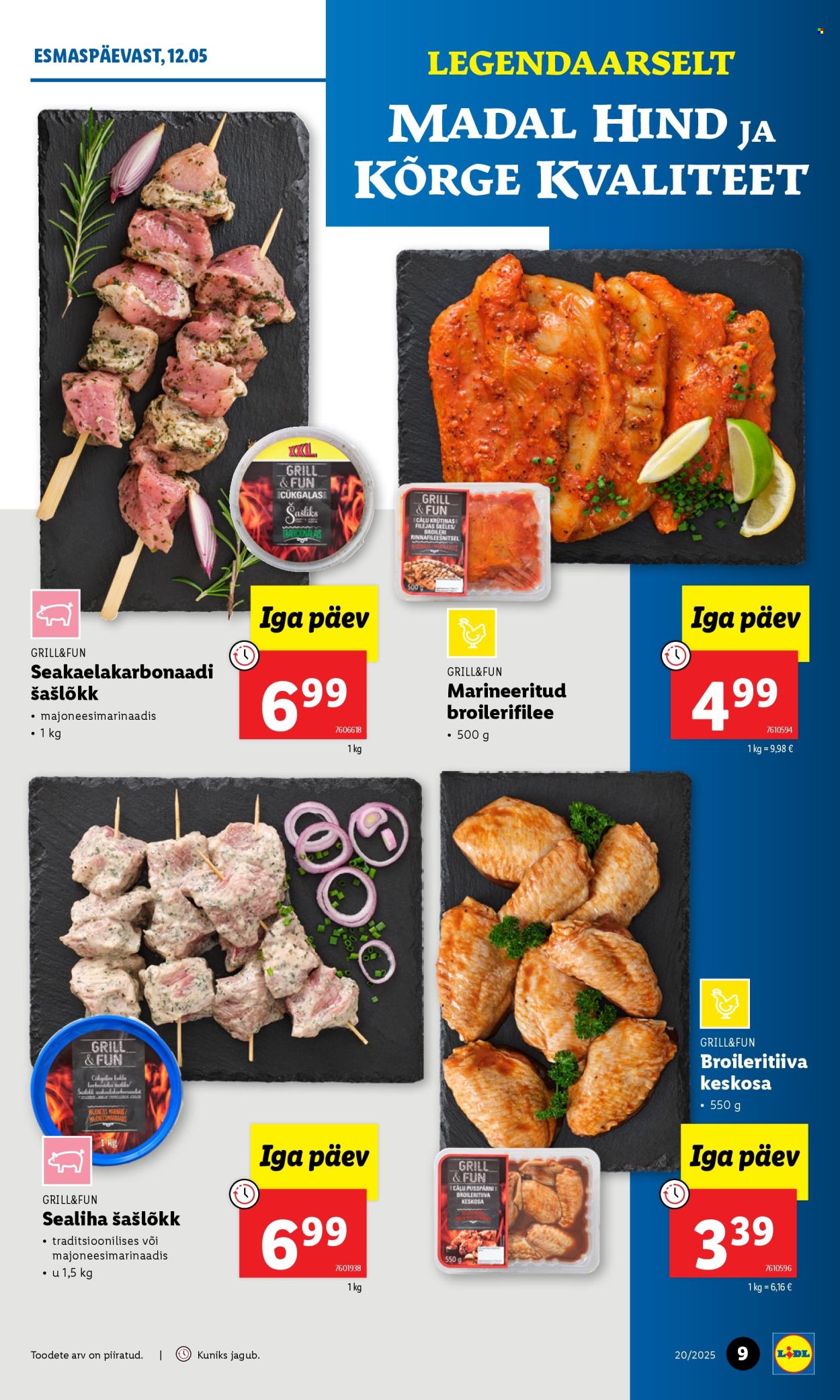 lidl - Lidl kliendileht - Nädalalõpu pakkumised (15.05 - 18.05.2025) - page: 9 lidl - Lidl kliendileht - Nädalalõpu pakkumised (15.05 - 18.05.2025) - page: 9