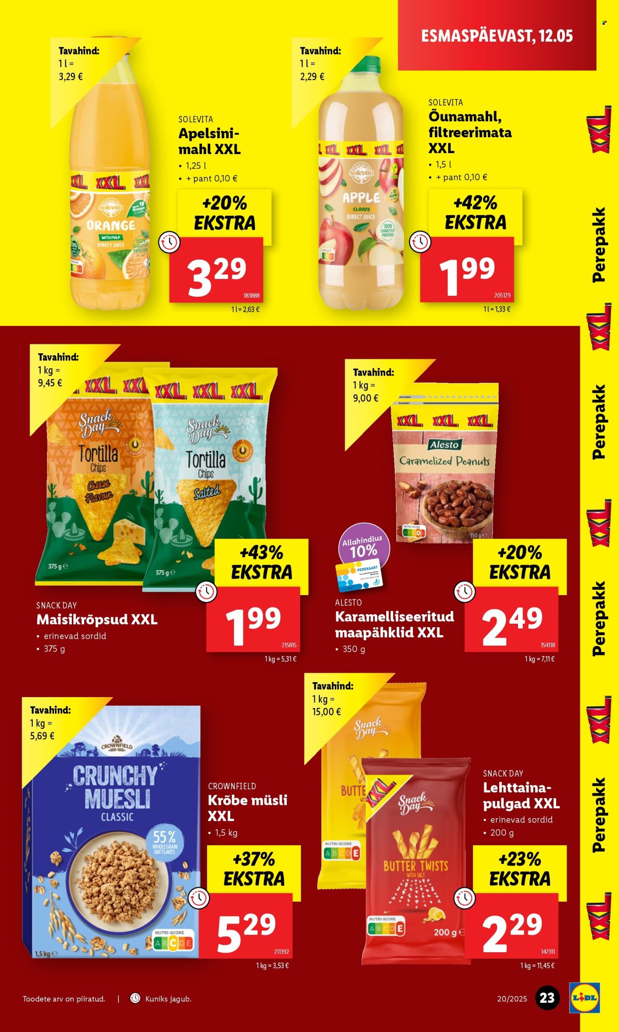 lidl - Lidl kliendileht - Nädalalõpu pakkumised (15.05 - 18.05.2025) - page: 23 lidl - Lidl kliendileht - Nädalalõpu pakkumised (15.05 - 18.05.2025) - page: 23