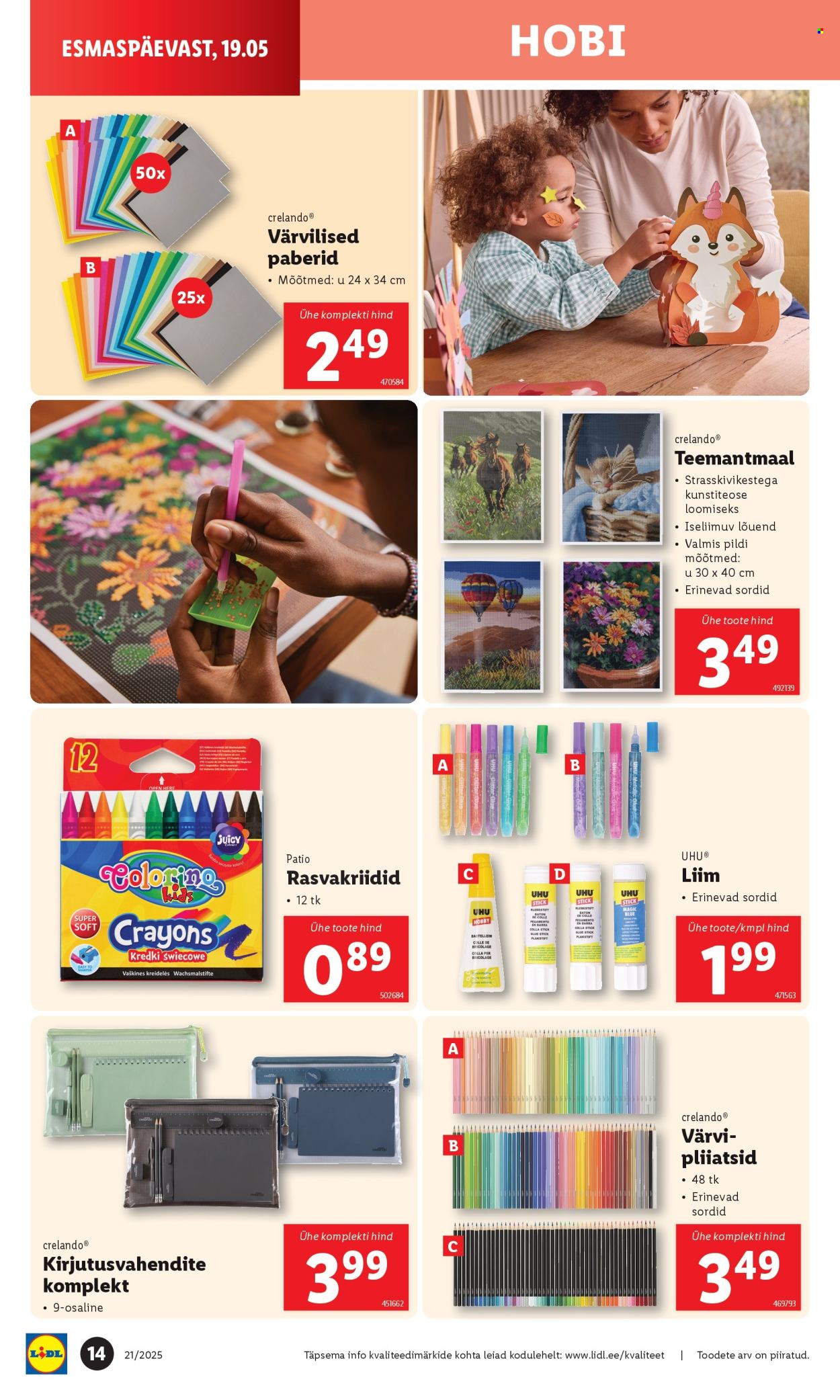 lidl - Lidl kliendileht - Tööstuskaupade pakkumised (19.05 - 25.05.2025) - page: 14