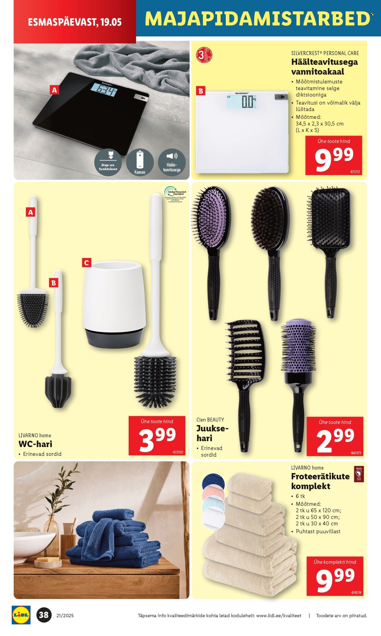 lidl - Lidl kliendileht - Kliendileht (19.05 - 25.05.2025) - page: 38 lidl - Lidl kliendileht - Kliendileht (19.05 - 25.05.2025) - page: 38