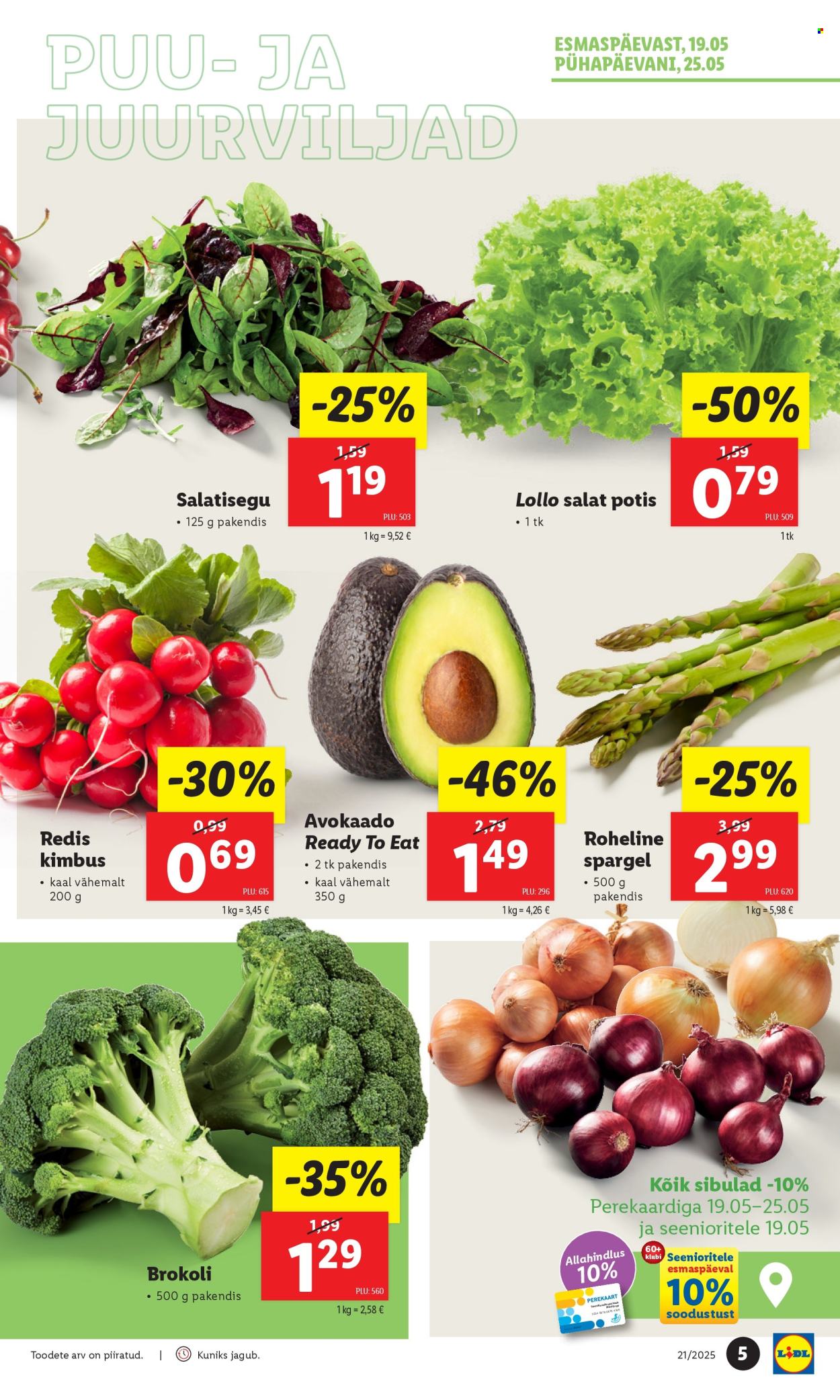 lidl - Lidl kliendileht - Kliendileht (19.05 - 25.05.2025) - page: 5 lidl - Lidl kliendileht - Kliendileht (19.05 - 25.05.2025) - page: 5