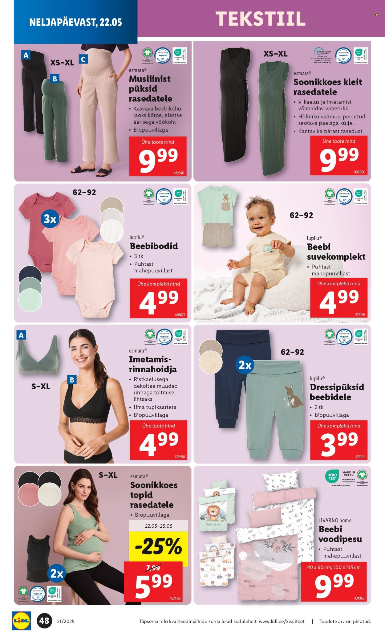 lidl - Lidl kliendileht - Kliendileht (19.05 - 25.05.2025) - page: 48 lidl - Lidl kliendileht - Kliendileht (19.05 - 25.05.2025) - page: 48