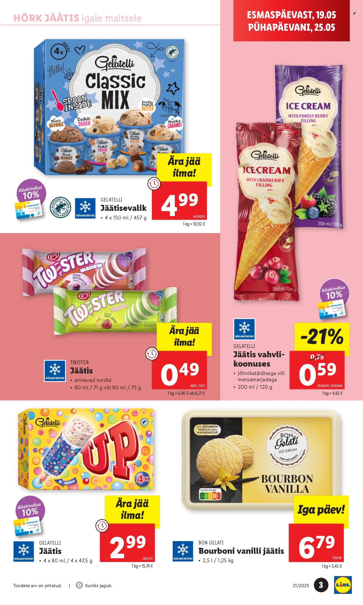 lidl - Lidl kliendileht - Kliendileht (19.05 - 25.05.2025) - page: 3 lidl - Lidl kliendileht - Kliendileht (19.05 - 25.05.2025) - page: 3