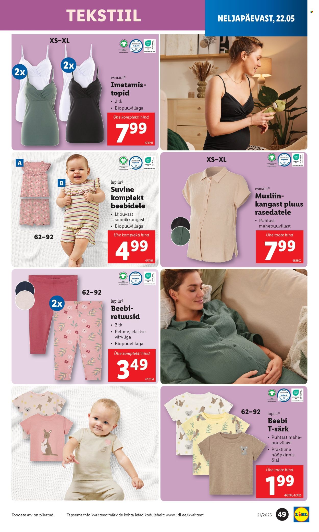 lidl - Lidl kliendileht - Kliendileht (19.05 - 25.05.2025) - page: 49 lidl - Lidl kliendileht - Kliendileht (19.05 - 25.05.2025) - page: 49