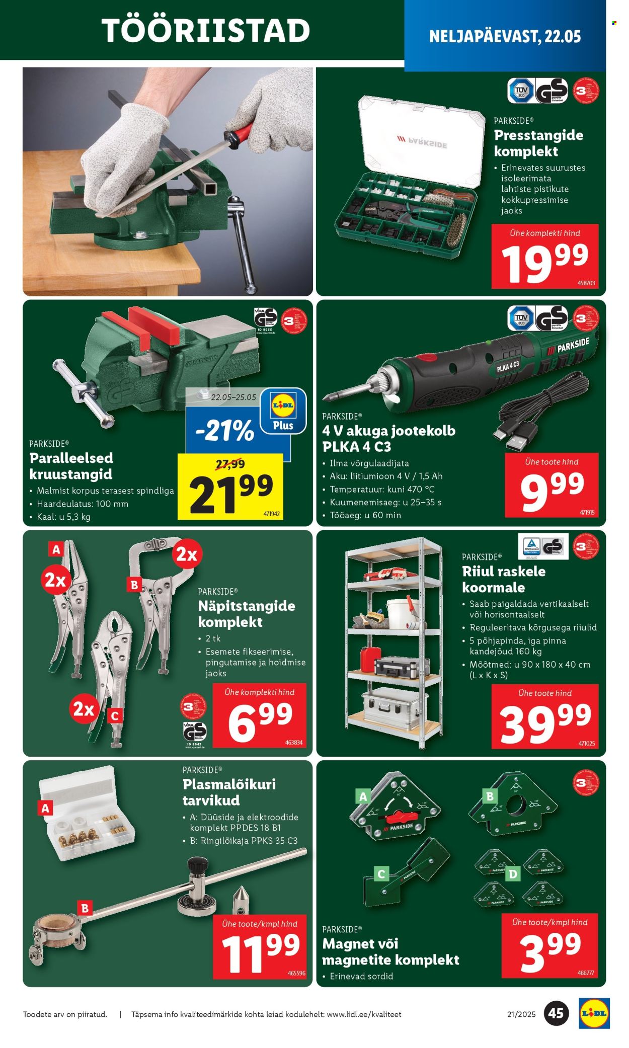 lidl - Lidl kliendileht - Kliendileht (19.05 - 25.05.2025) - page: 45 lidl - Lidl kliendileht - Kliendileht (19.05 - 25.05.2025) - page: 45