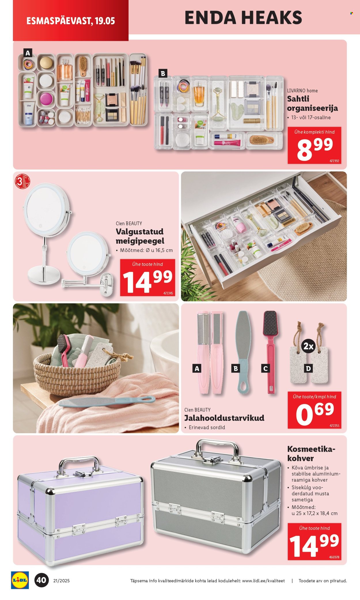 lidl - Lidl kliendileht - Kliendileht (19.05 - 25.05.2025) - page: 40 lidl - Lidl kliendileht - Kliendileht (19.05 - 25.05.2025) - page: 40