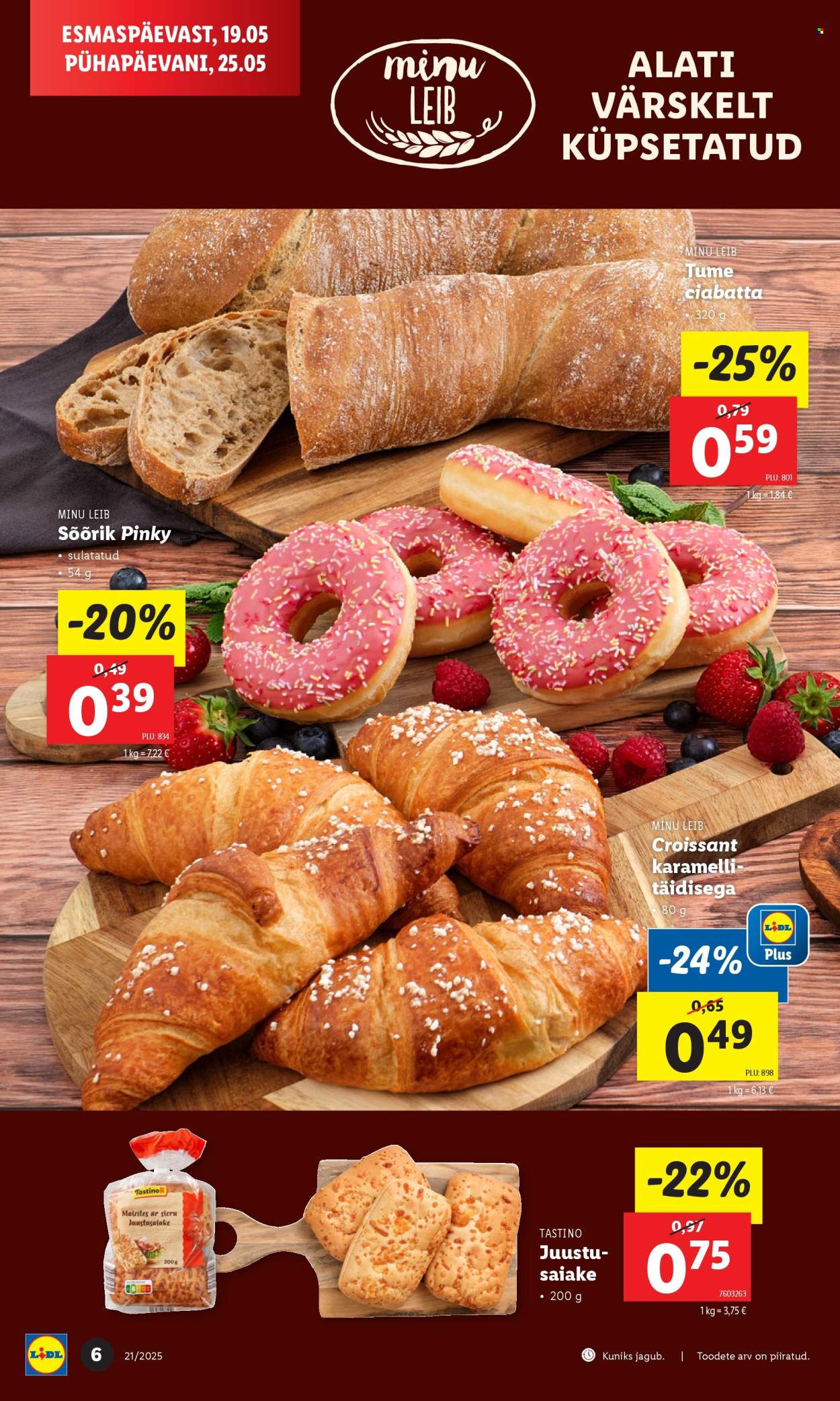 lidl - Lidl kliendileht - Kliendileht (19.05 - 25.05.2025) - page: 6 lidl - Lidl kliendileht - Kliendileht (19.05 - 25.05.2025) - page: 6