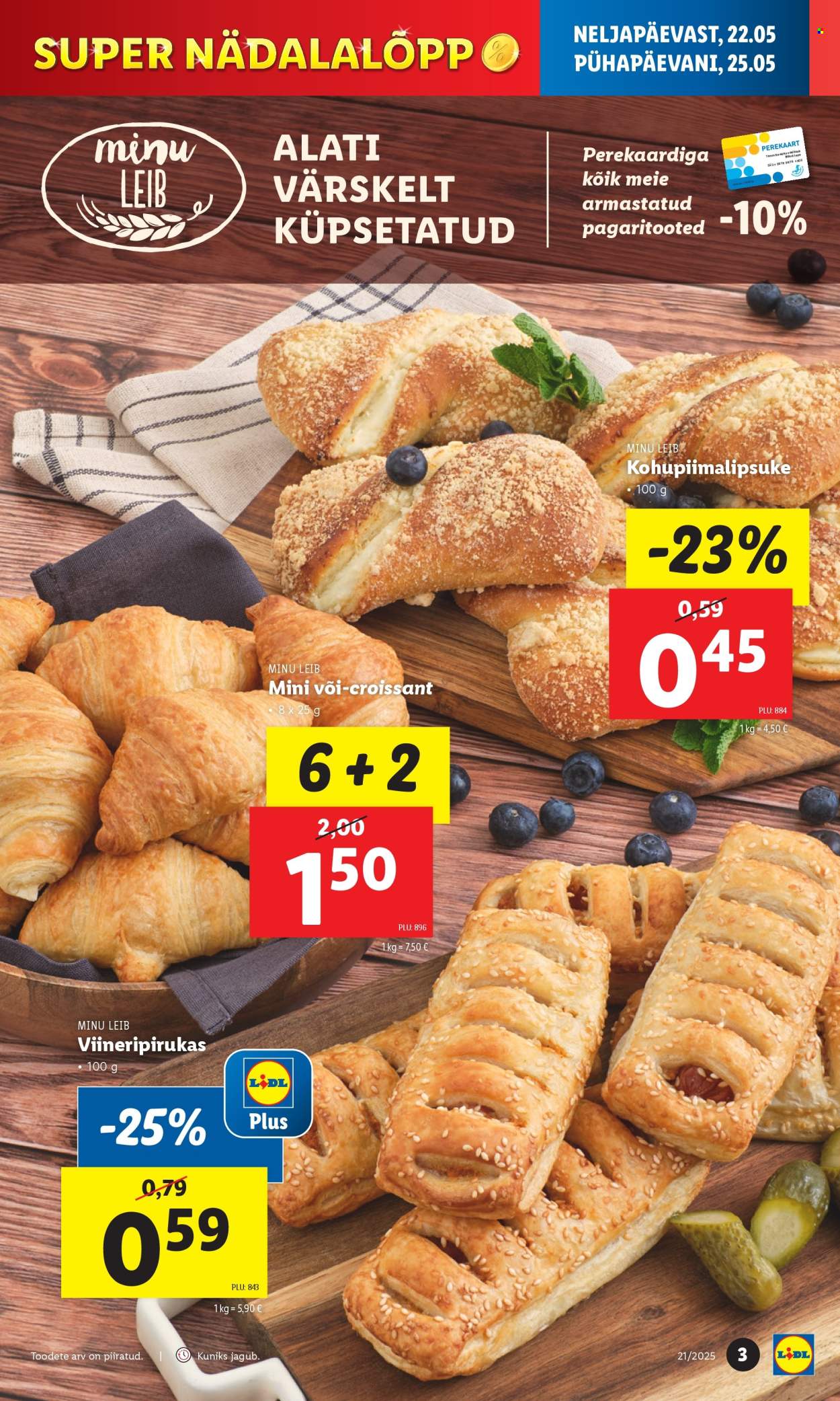 lidl - Lidl kliendileht - Nädalalõpu pakkumised (22.05 - 25.05.2025) - page: 3 lidl - Lidl kliendileht - Nädalalõpu pakkumised (22.05 - 25.05.2025) - page: 3