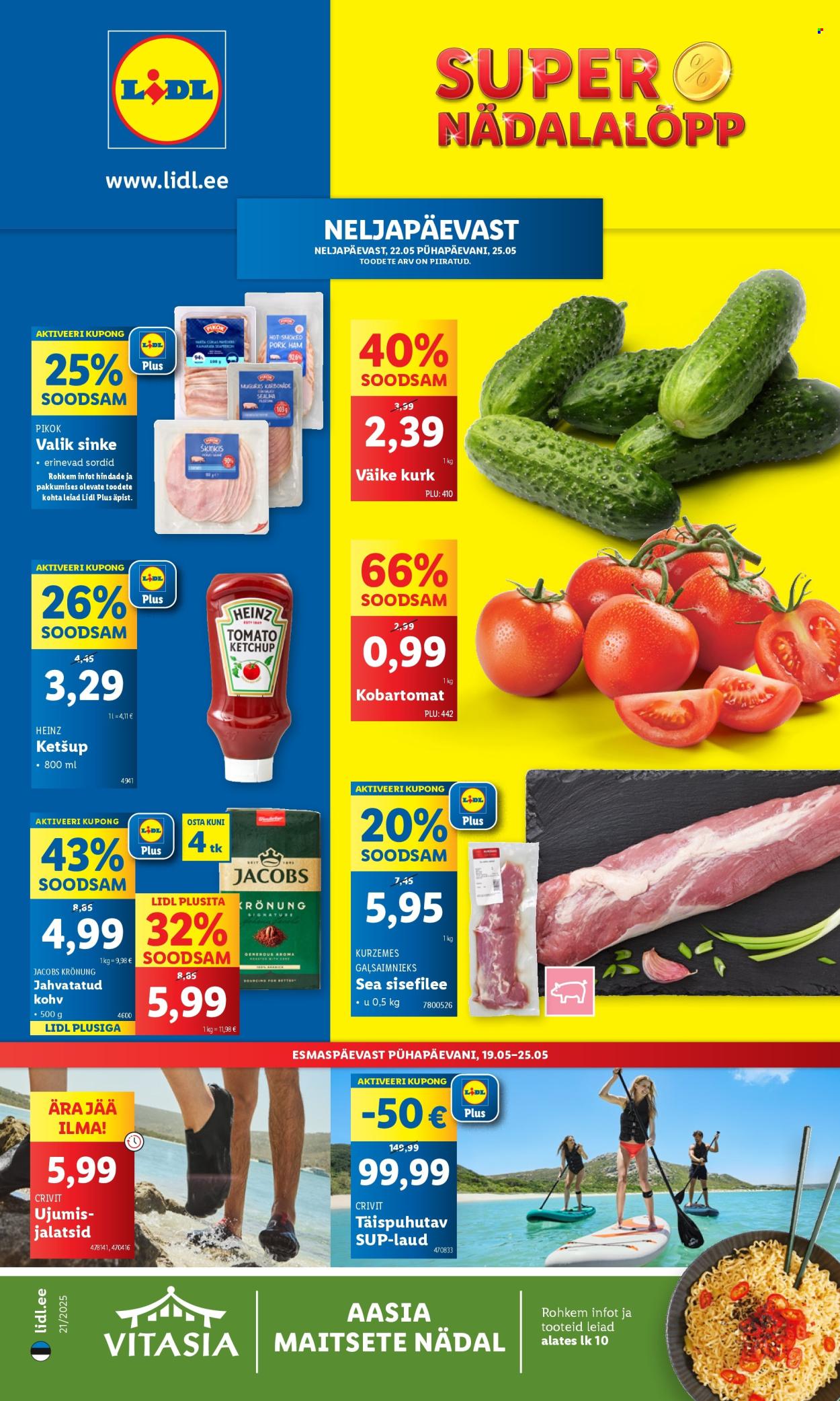 lidl - Lidl kliendileht - Nädalalõpu pakkumised (22.05 - 25.05.2025)