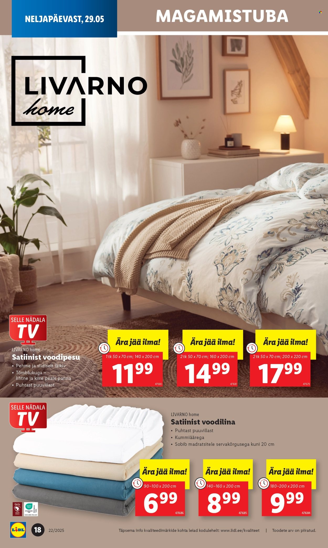 lidl - Lidl kliendileht - Tööstuskaupade pakkumised (26.05 - 1.06.2025) - page: 18