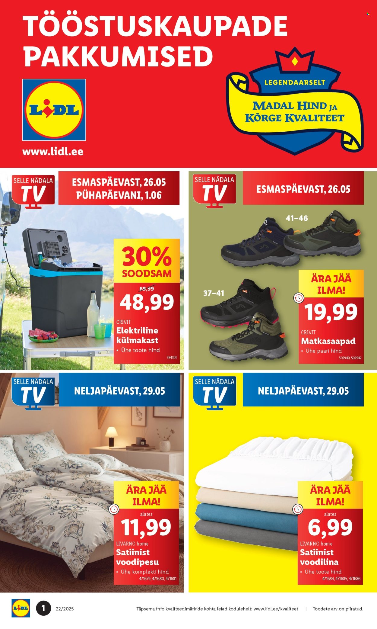 lidl - Lidl kliendileht - Tööstuskaupade pakkumised (26.05 - 1.06.2025)