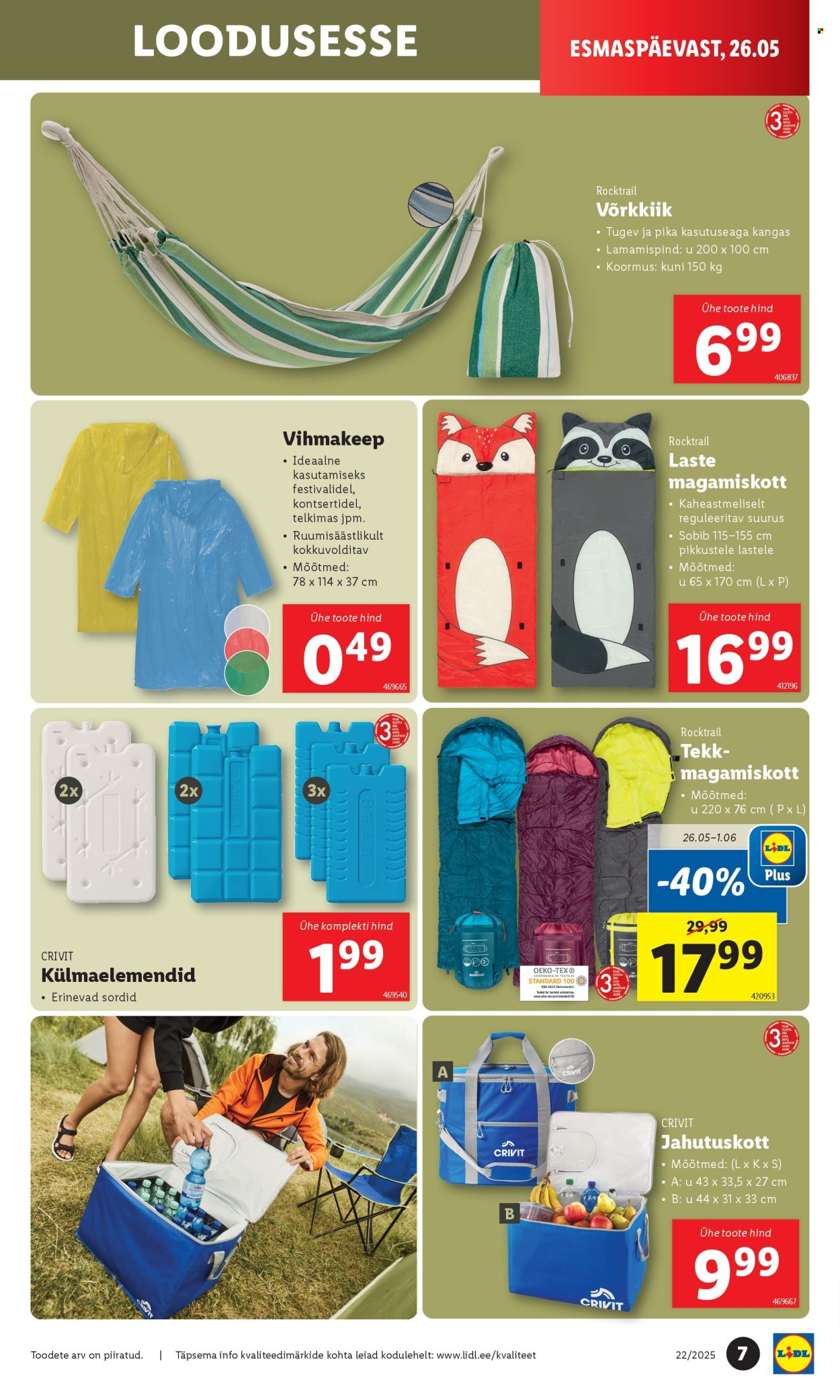 lidl - Lidl kliendileht - Tööstuskaupade pakkumised (26.05 - 1.06.2025) - page: 7