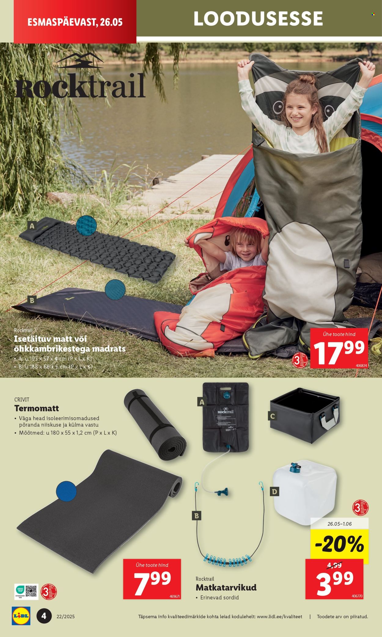 lidl - Lidl kliendileht - Tööstuskaupade pakkumised (26.05 - 1.06.2025) - page: 4