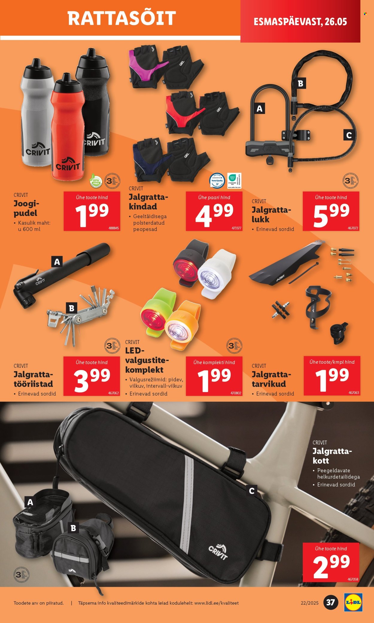 lidl - Lidl kliendileht - Kliendileht (26.05 - 1.06.2025) - page: 37