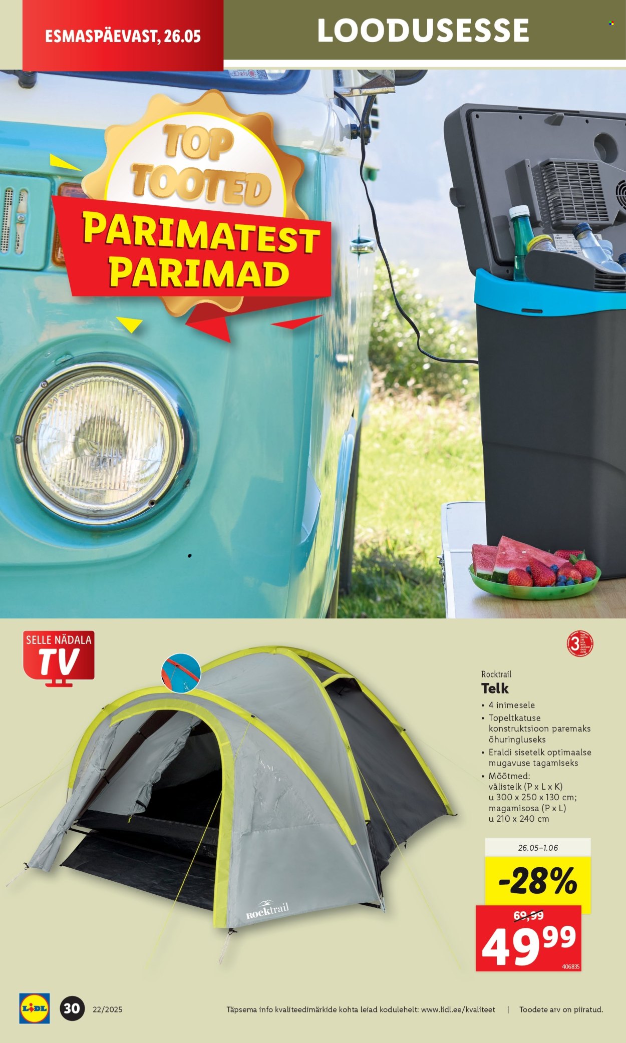lidl - Lidl kliendileht - Kliendileht (26.05 - 1.06.2025) - page: 30