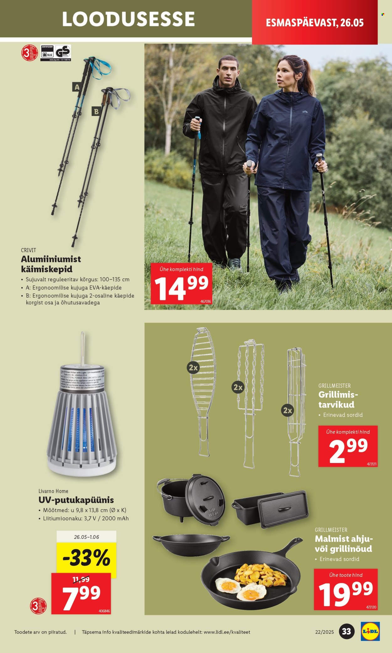 lidl - Lidl kliendileht - Kliendileht (26.05 - 1.06.2025) - page: 33