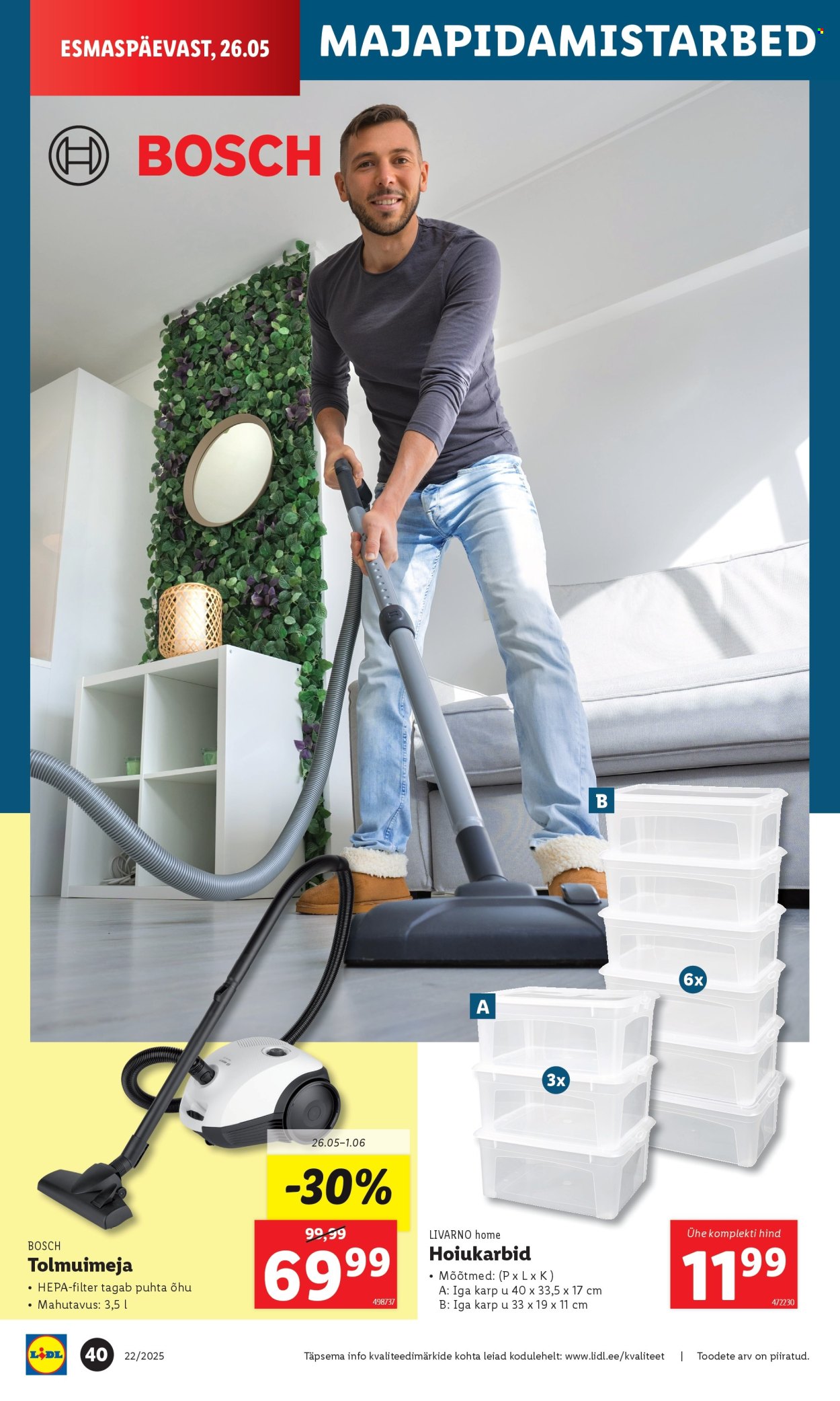 lidl - Lidl kliendileht - Kliendileht (26.05 - 1.06.2025) - page: 40