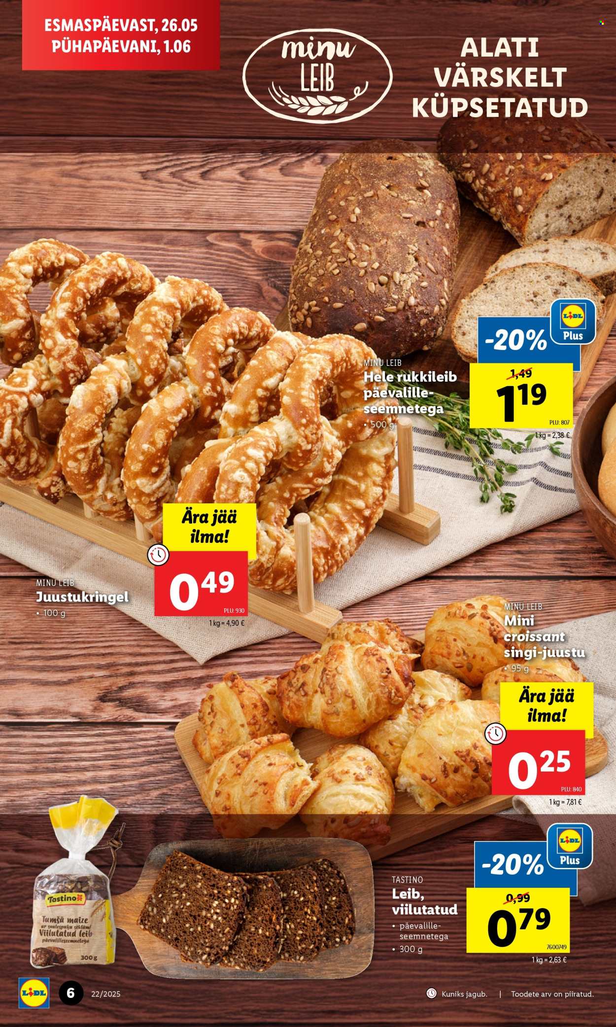 lidl - Lidl kliendileht - Kliendileht (26.05 - 1.06.2025) - page: 6