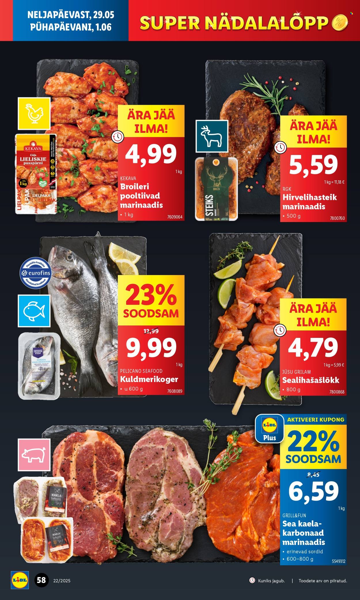 lidl - Lidl kliendileht - Kliendileht (26.05 - 1.06.2025) - page: 58