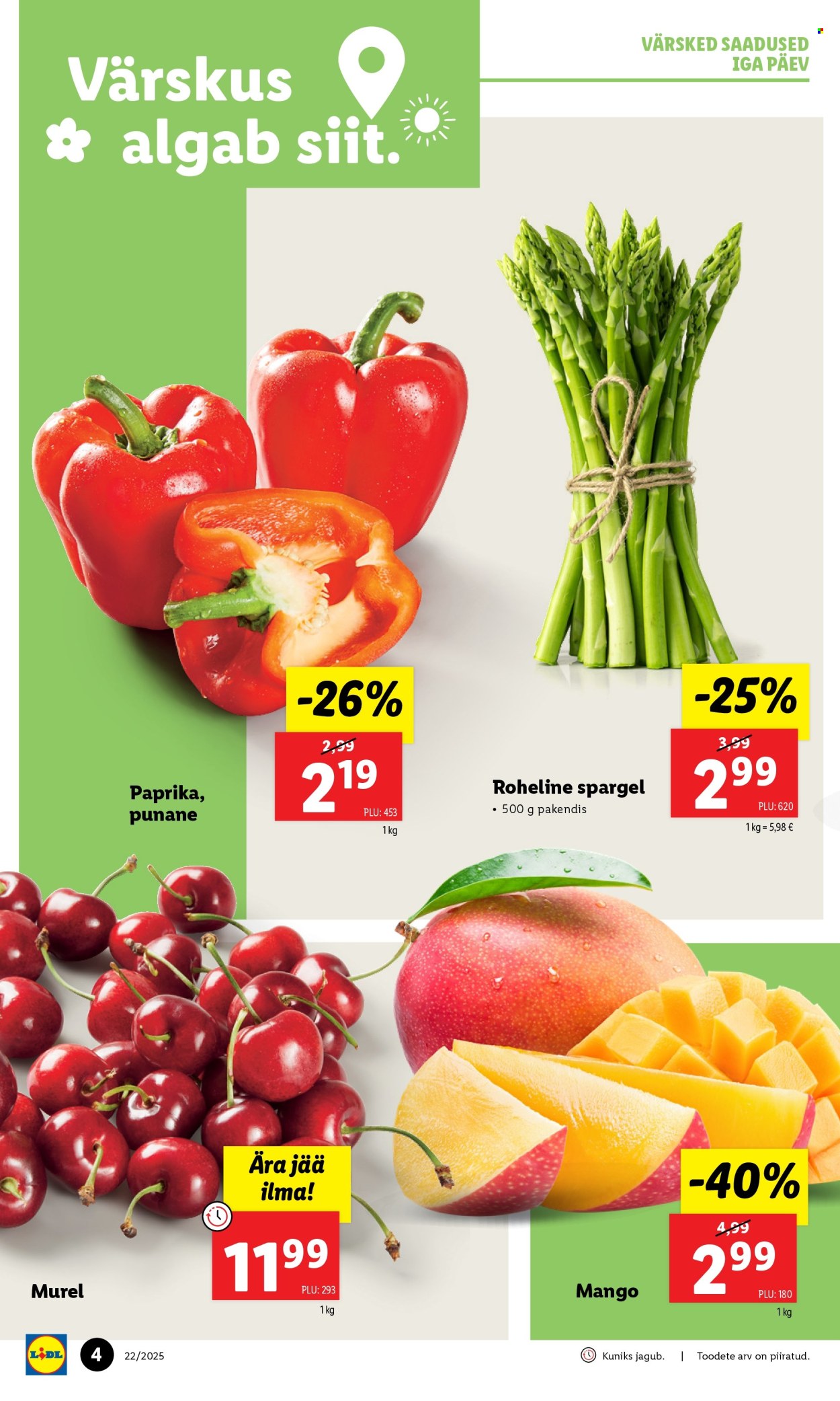lidl - Lidl kliendileht - Kliendileht (26.05 - 1.06.2025) - page: 4