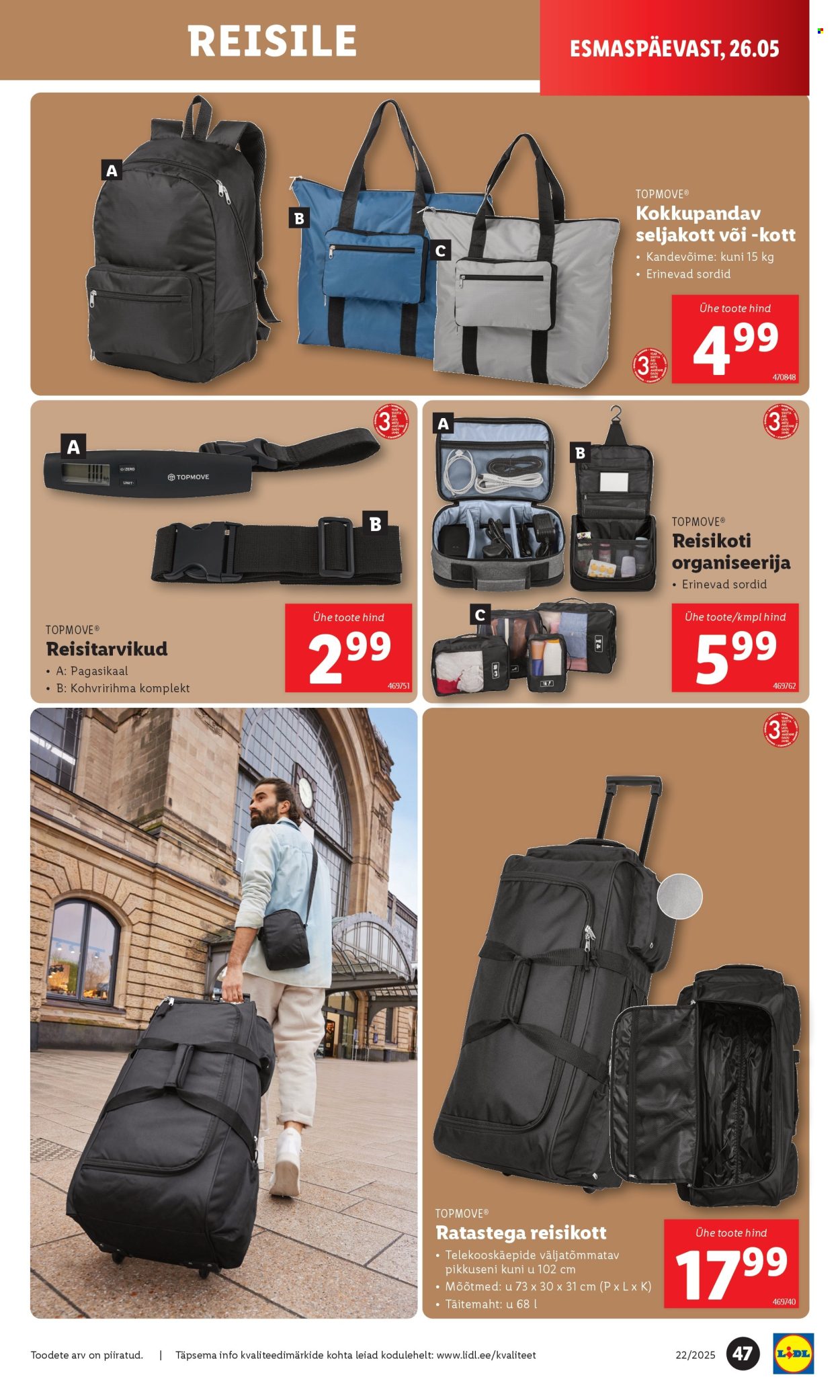 lidl - Lidl kliendileht - Nädalalõpu pakkumised (29.05 - 1.06.2025) - page: 47 lidl - Lidl kliendileht - Nädalalõpu pakkumised (29.05 - 1.06.2025) - page: 47