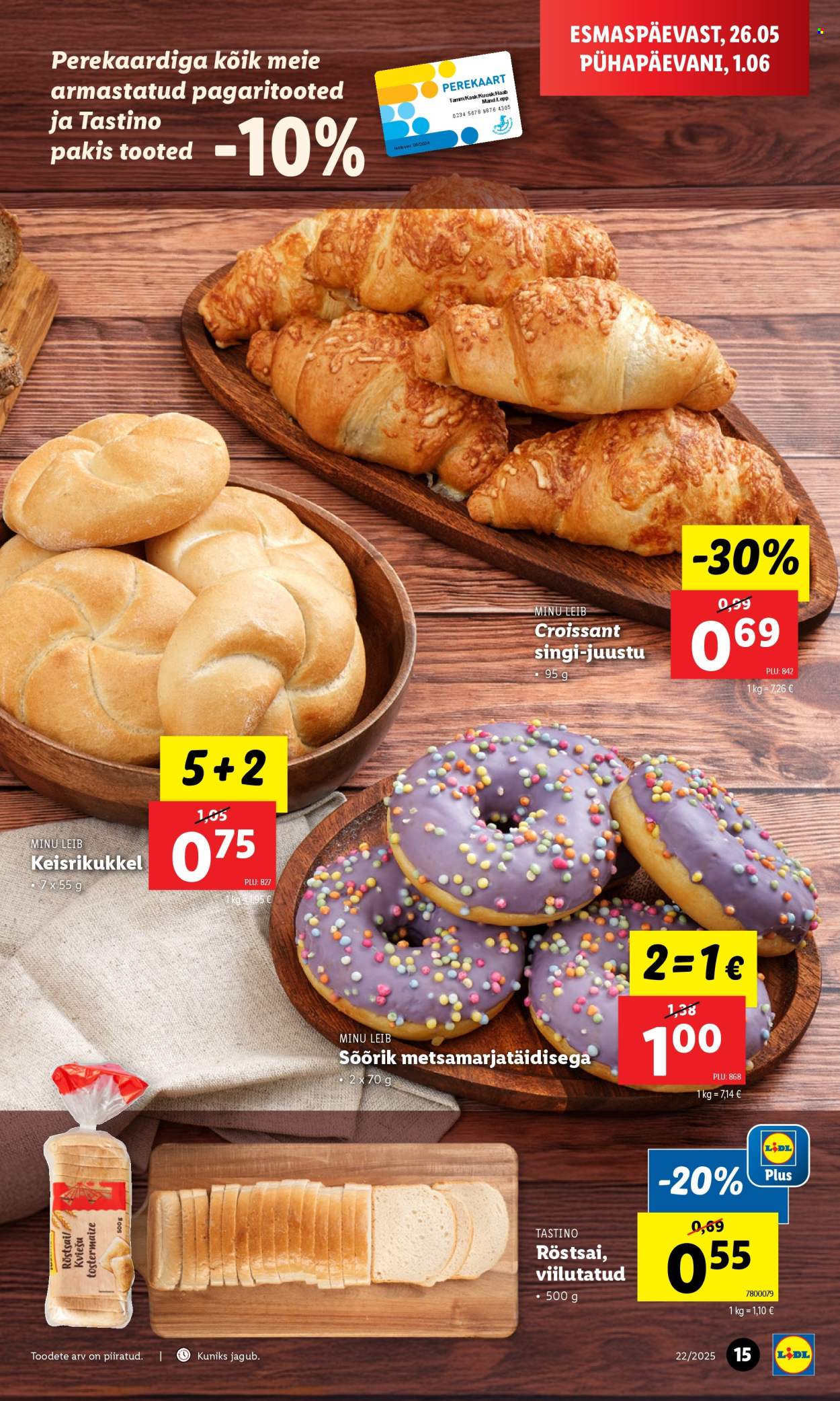 lidl - Lidl kliendileht - Nädalalõpu pakkumised (29.05 - 1.06.2025) - page: 15 lidl - Lidl kliendileht - Nädalalõpu pakkumised (29.05 - 1.06.2025) - page: 15