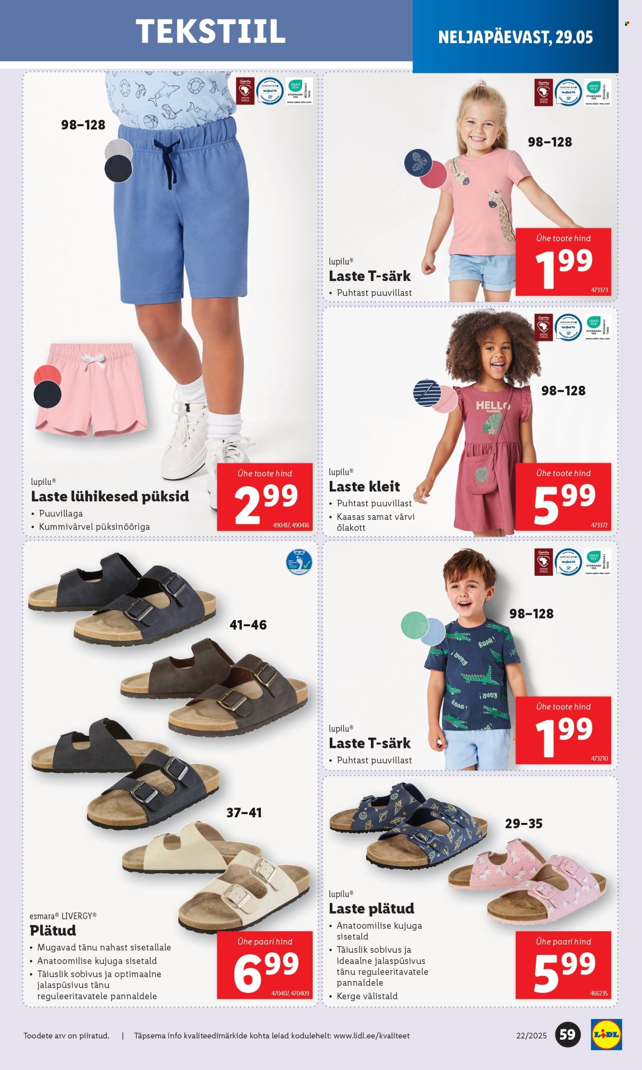 lidl - Lidl kliendileht - Nädalalõpu pakkumised (29.05 - 1.06.2025) - page: 59 lidl - Lidl kliendileht - Nädalalõpu pakkumised (29.05 - 1.06.2025) - page: 59